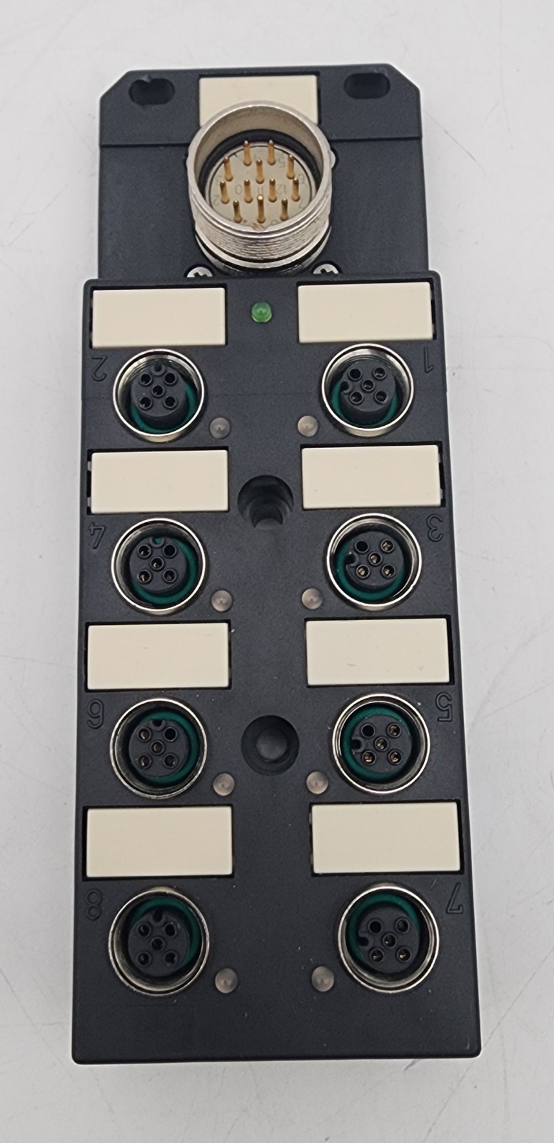 MURR 27762 TERMINAL PASSIVE-DI0 PLASTIC 8XM12.4POL M23 12POL *NDA AVAILABLE*