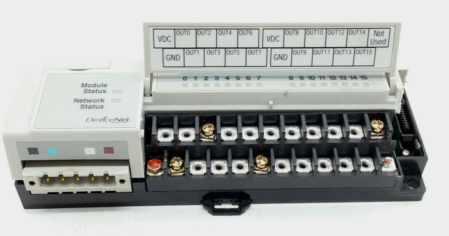 Allen-Bradley 1791D-16B0 CompactBlock I/O for DeviceNet – CRACKED PLASTIC