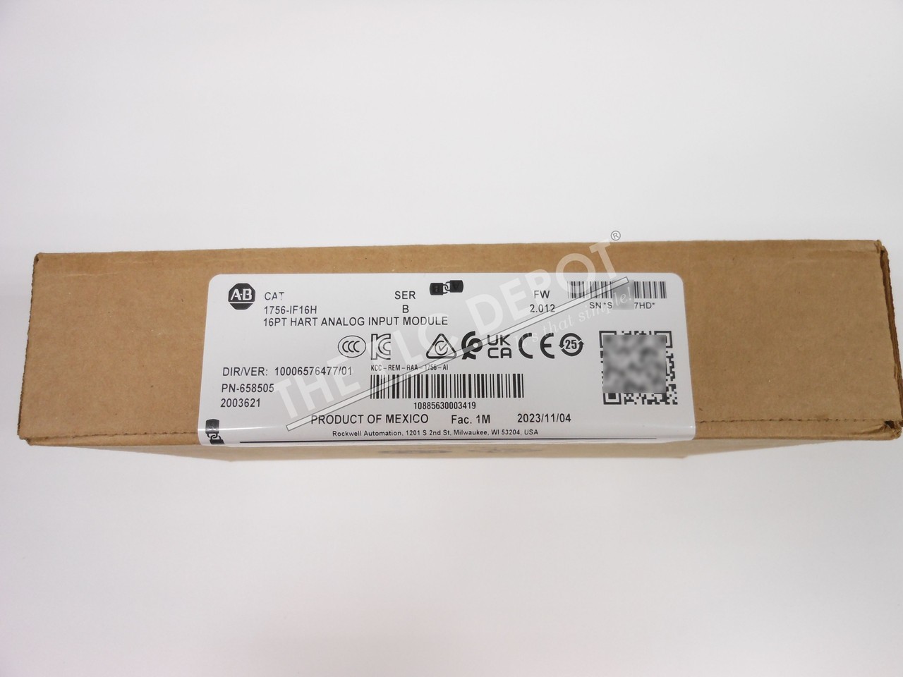 AUTHENTICITY GUARANTEED! 2023 FACTORY SEALED Allen Bradley 1756-IF16H HART #QTY