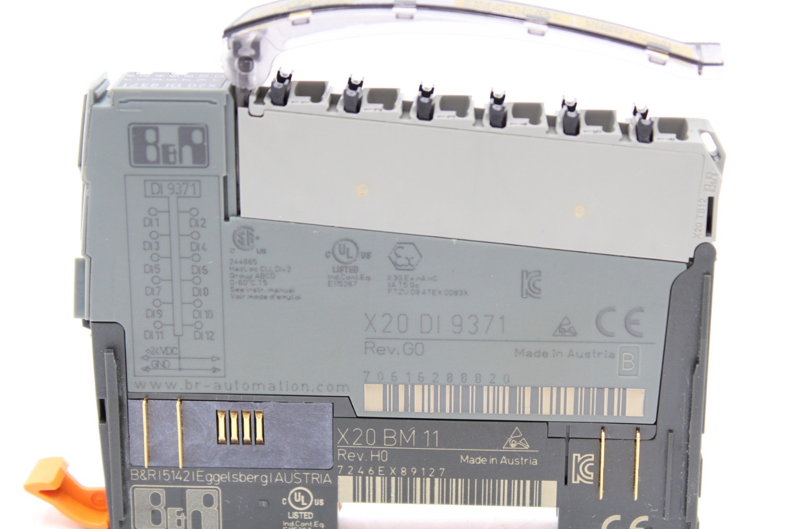B&R Automation X20 DI 9371 12-Point Digital Input Module