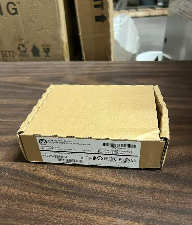 New NIB Allen Bradley 5069-SERIAL Ser A CompactLogix 5000 Interface Module