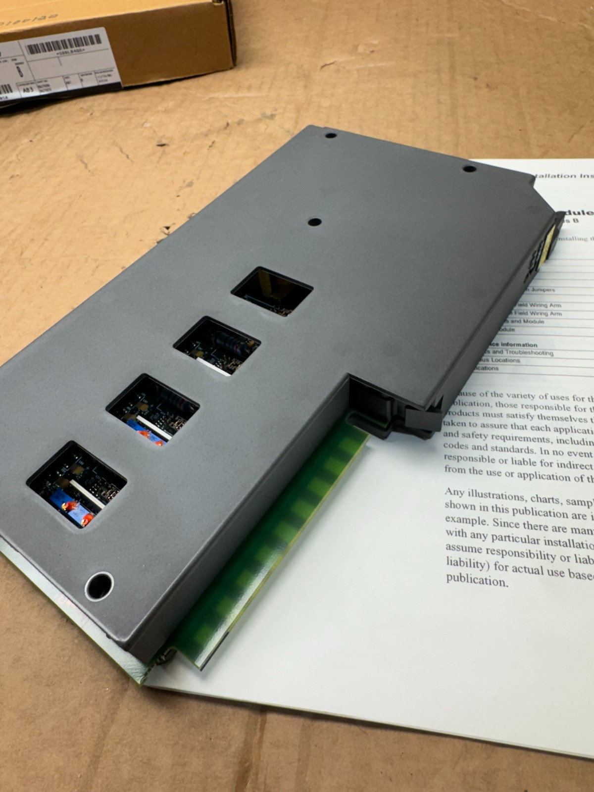 NEW IN BOX ALLEN-BRADLEY PLC-5 ANALOG OUTPUT MODULE 1771-OFE1 SERIES B