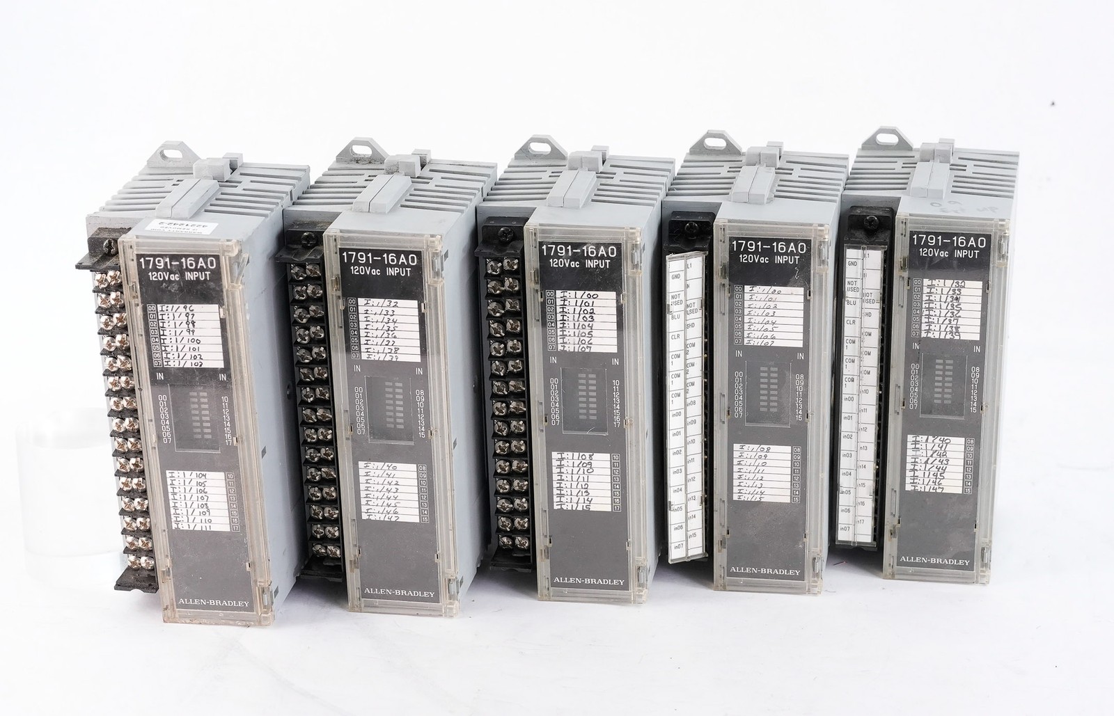 Allen Bradley 1791-16A0 /B Rev. C01 Block Input Module 179116A0 96327071