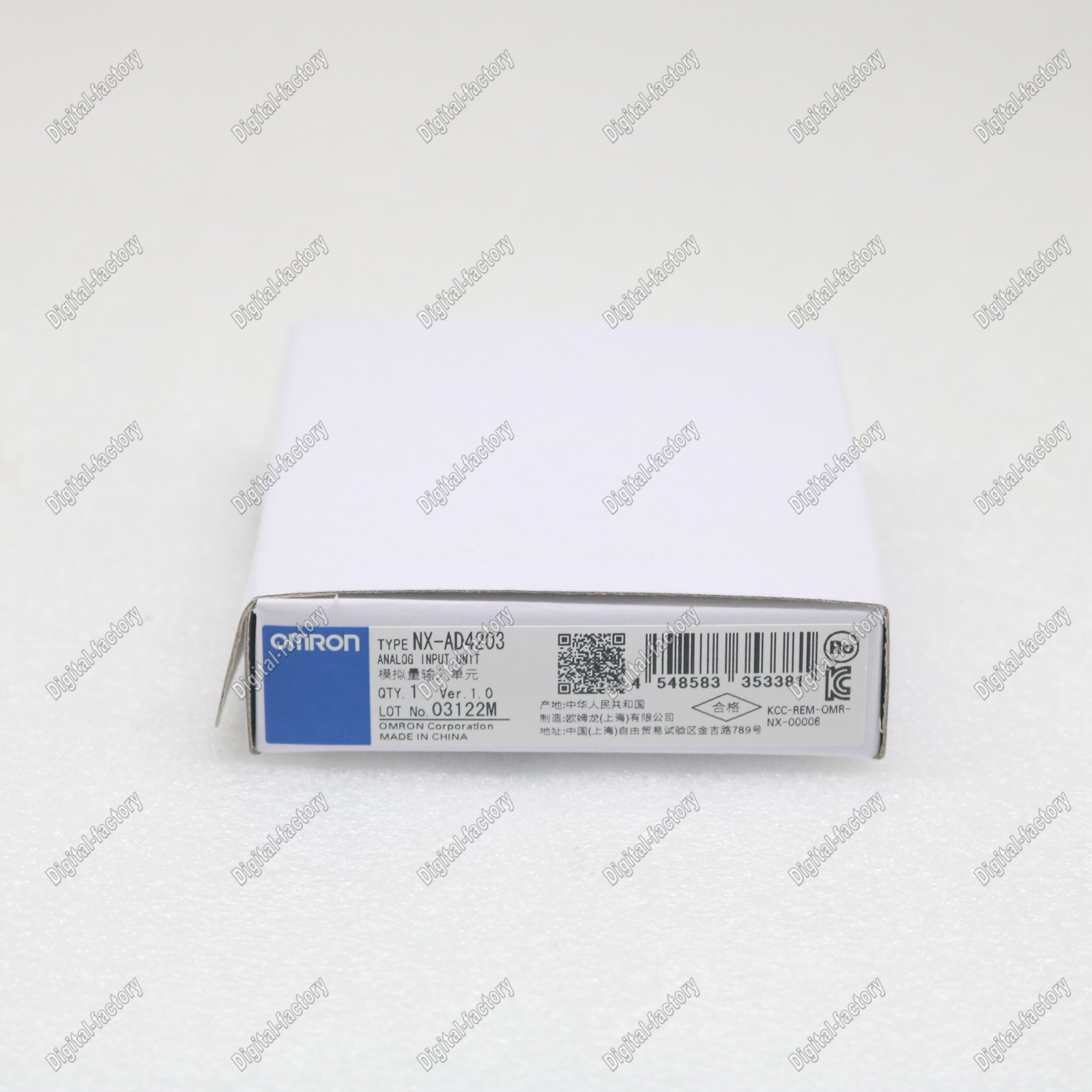 Brand New Omron NX-AD4203 NXAD4203 Analog Input Unit Quality assurance#LJ