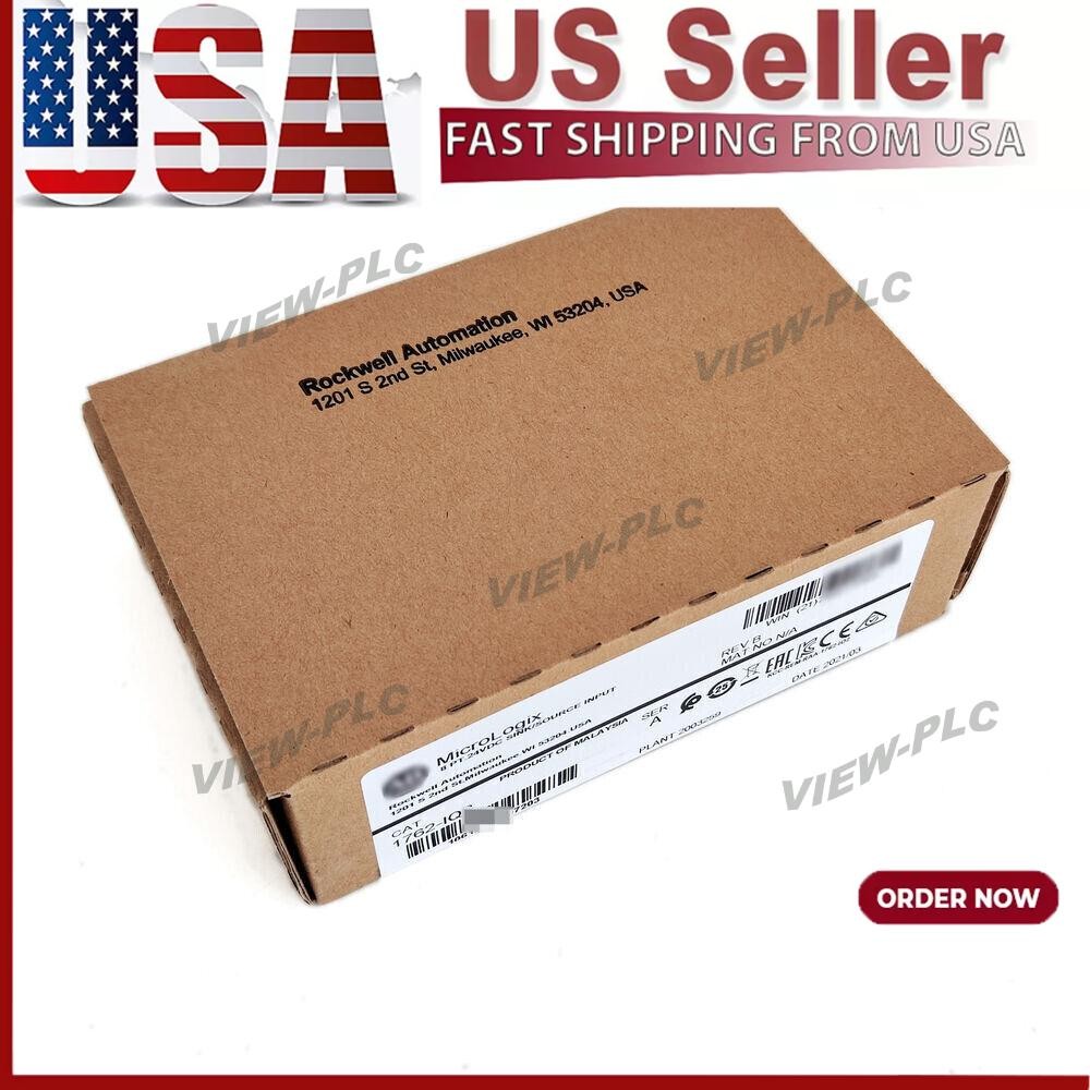 New Sealed AB 1762-IQ8 MicroLogix 1200 Discrete Input Module US Free Tax
