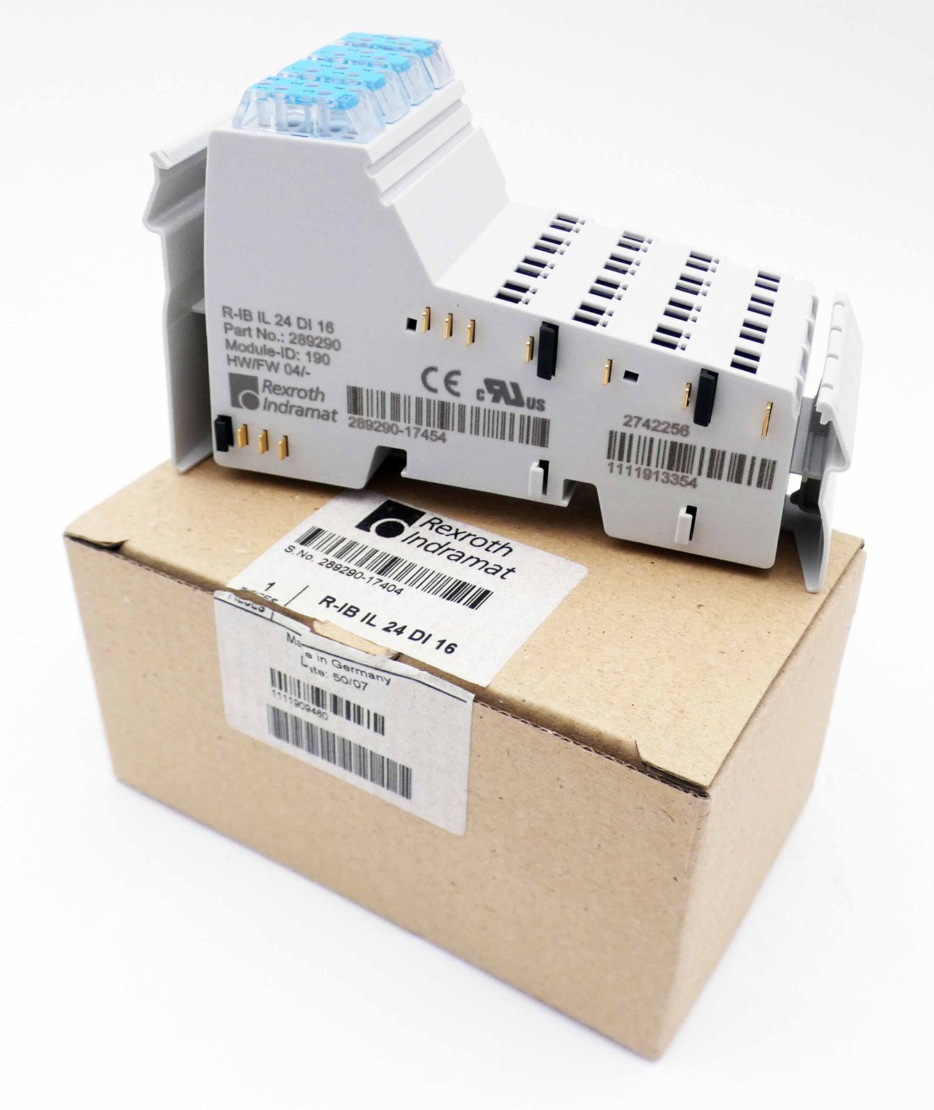 Rexroth R-IB IL 24 DI 16 289290 HW/FW 04/- Digital Input -Unused/Original Packaging-