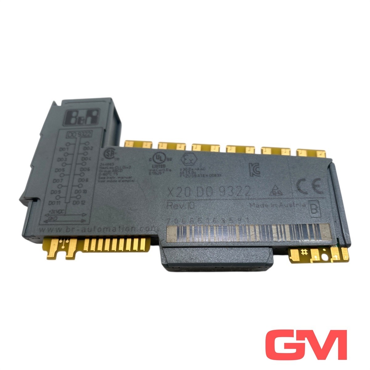 B&R Digital Output Module X20DO9322 Digital Output Module Revision I0 DO9322