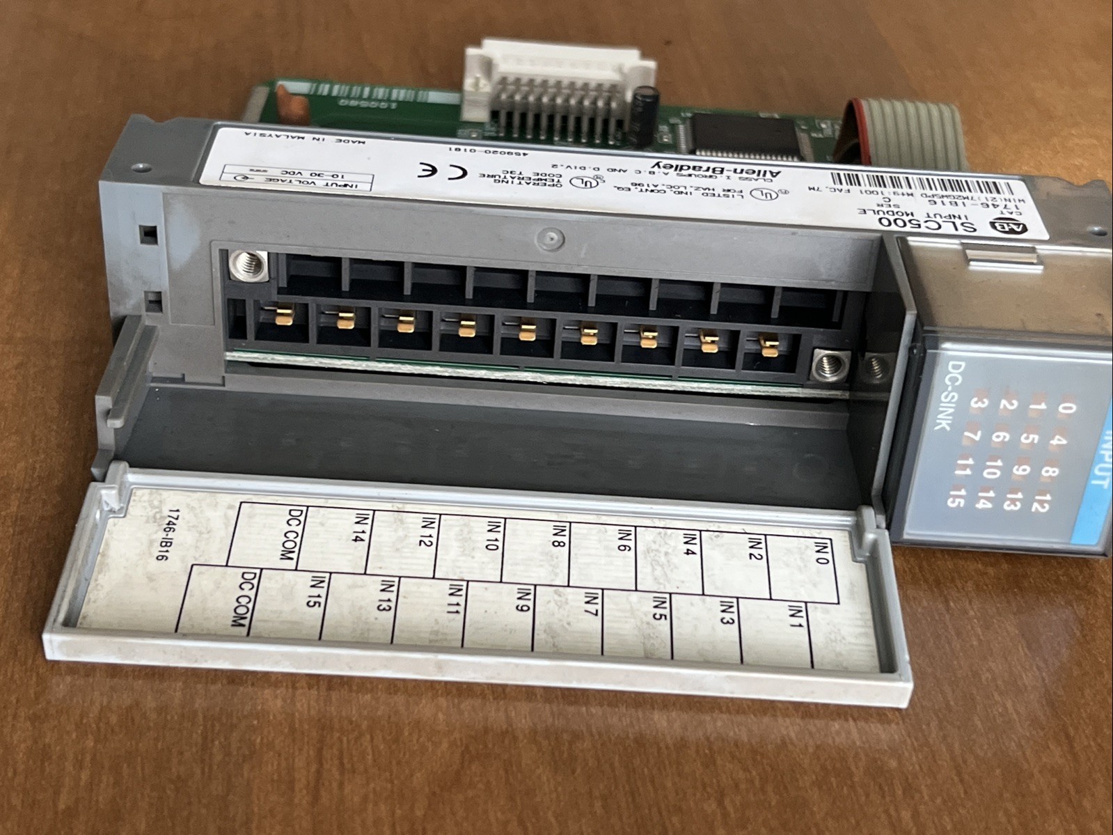🔥Allen Bradley 1746-IB16 Ser C, SLC 500 Input Module, Used Free Shipping🇺🇸