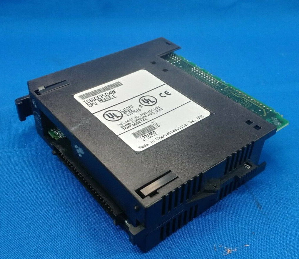GE FANUC CPU MODULE IC693CPU340F 32K MEMORY