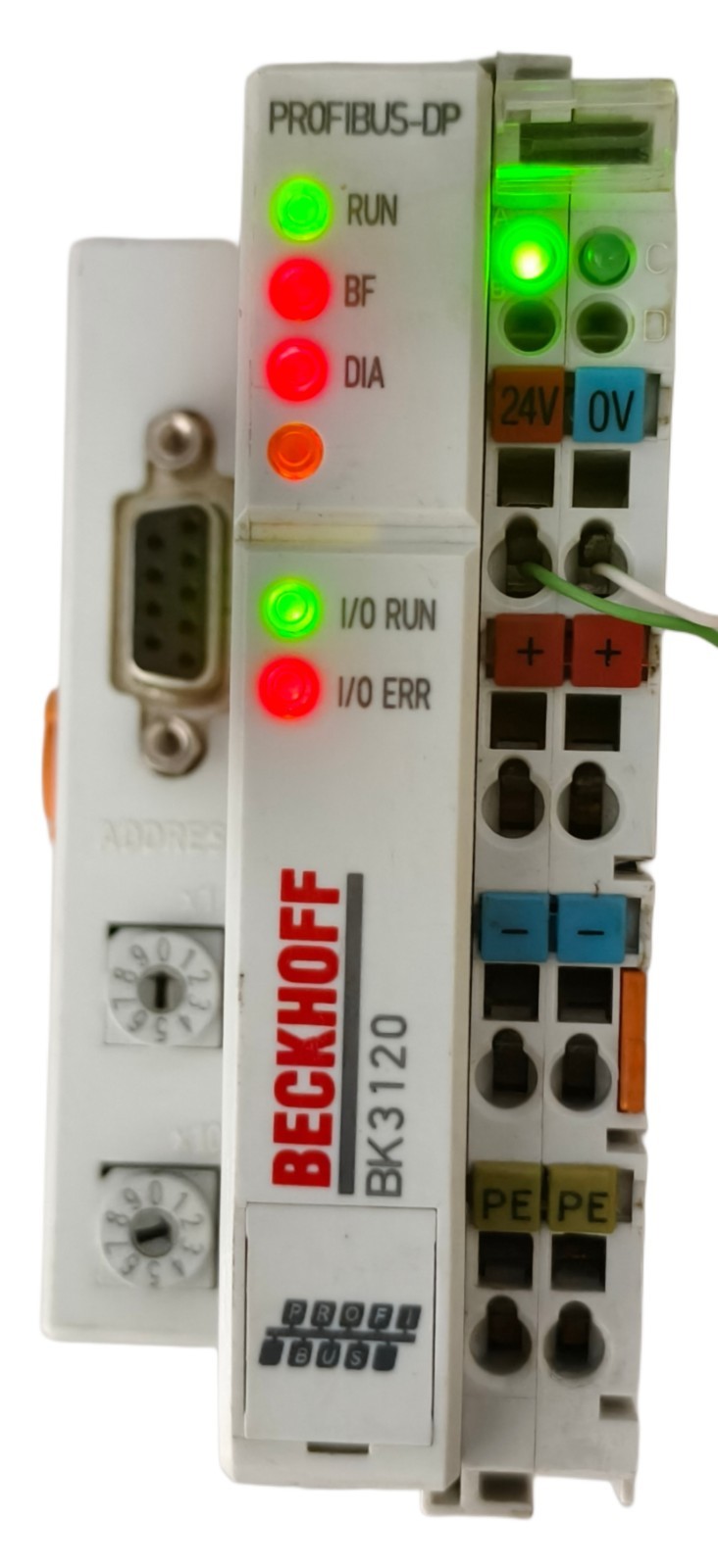 Beckhoff BK3120 PROFIBUS Bus Coupler PLC I/O Module Interface