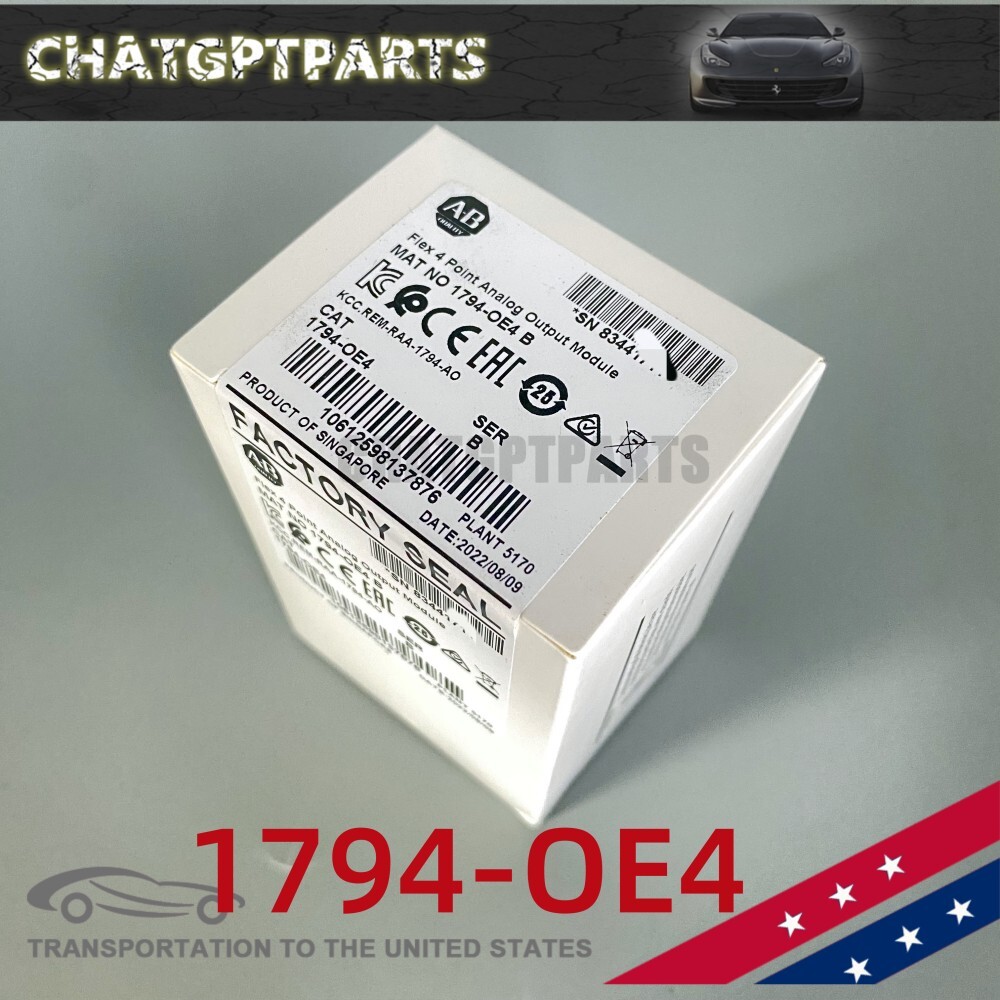 NEW 1794-OE4 Allen-Bradley 1794OE4 SER B Flex 4 Point Analog Output Module TX