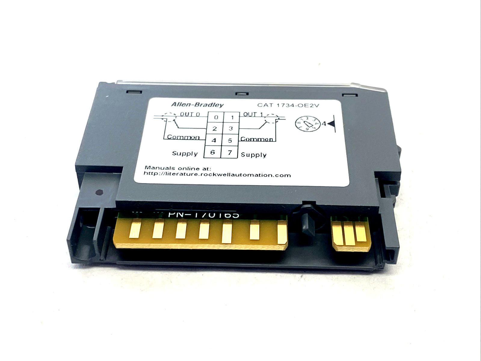 Allen Bradley 1734-OE2V Ser. C POINT I/O 2 Point Analog Output Module
