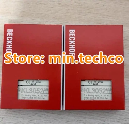 New In Box BECKHOFF KL3052 KL3052 PLC Module KL3052 KL3052 KL3052