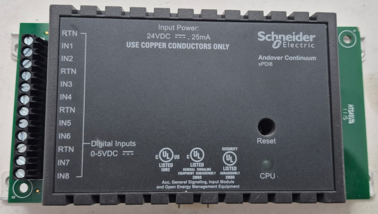 Schneider Electric Andover Continuum XPDI8 Digital Input Expansion Module