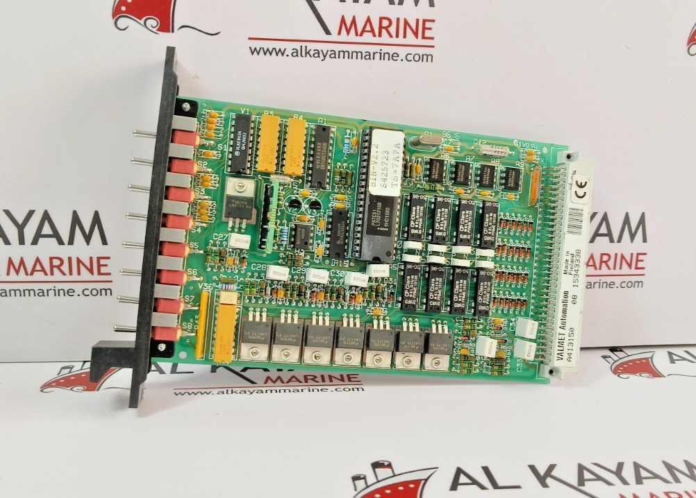 VALMET BOU 8 A413150 BINARY OUTPUT MODULE (FAST SHIP BY DHL/FEDEX)