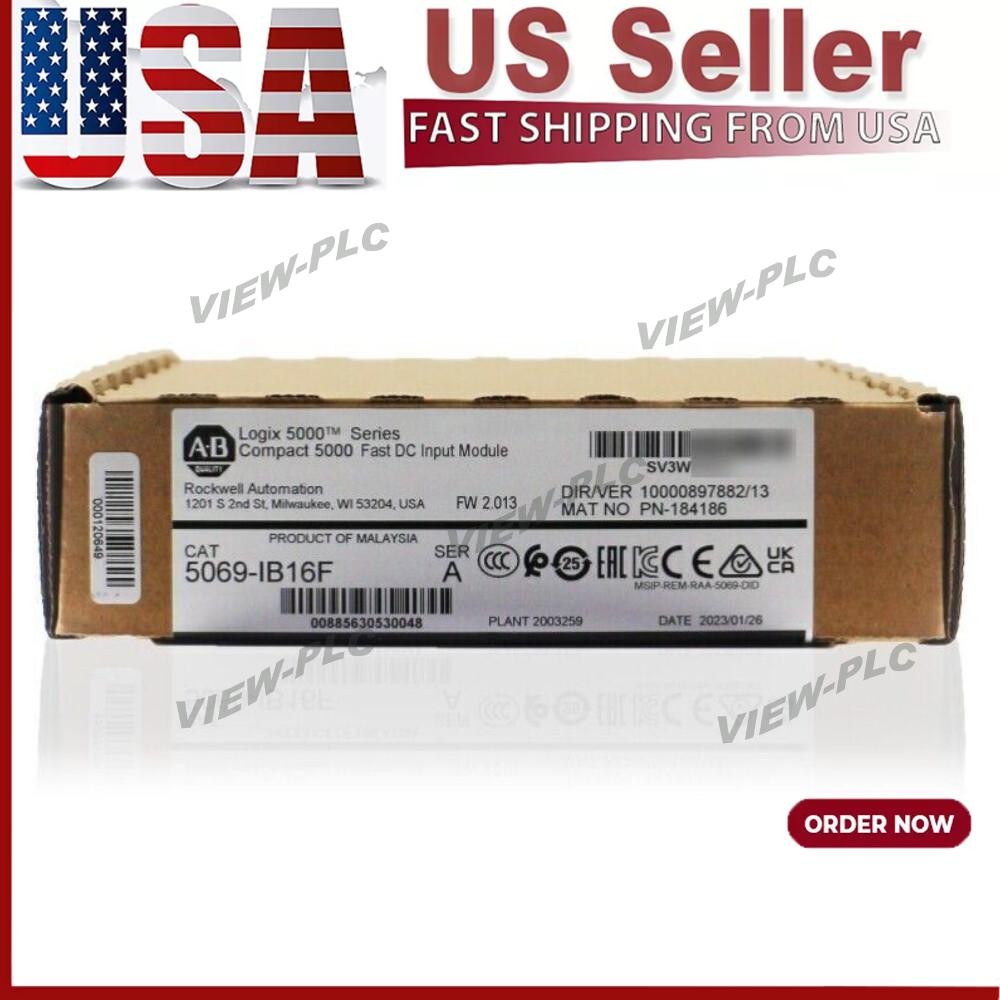 NEW 5069-IB16F Compact I/O Input Module 5069IB16F ALLEN BRADLEY US Free Tax