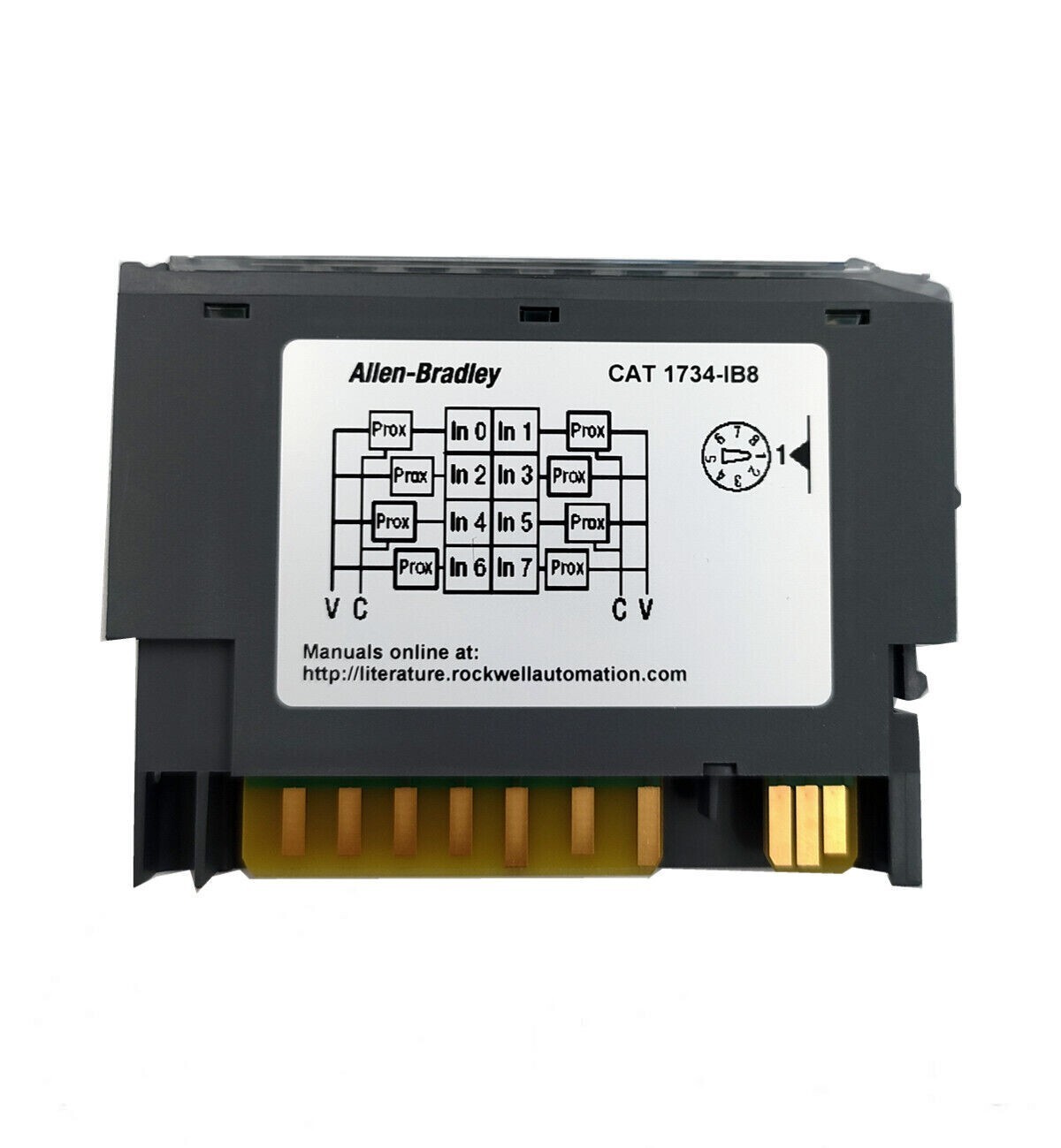 1734IB8 NEW Allen-Bradley 1734-IB8 /D POINT I/O 8 Point Digital Input Module