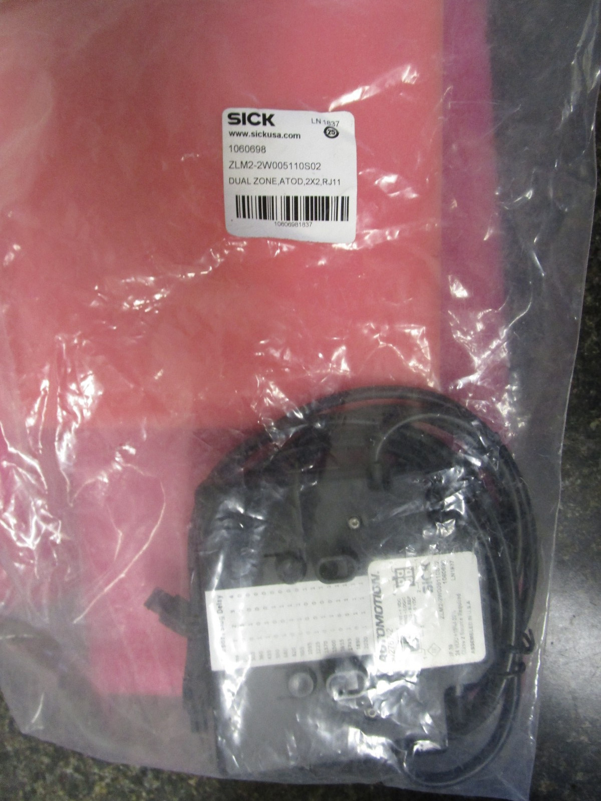 AUTOMOTION SICK DUAL Zone LOGIC MODULE RJ11 – ZLM2-2W005110S02 1060698