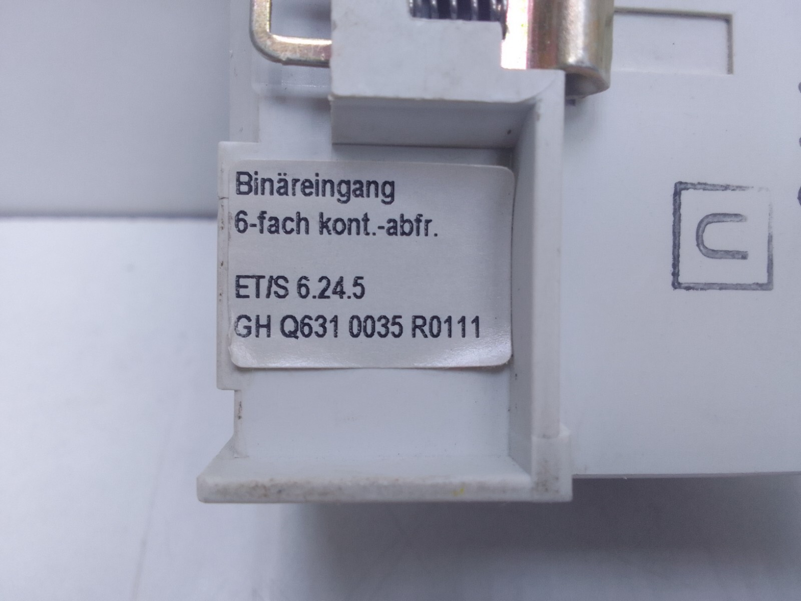 ABB i-bus ET/S 6.24.5 GHQ6310035R0111 Binary Input 6-Channel