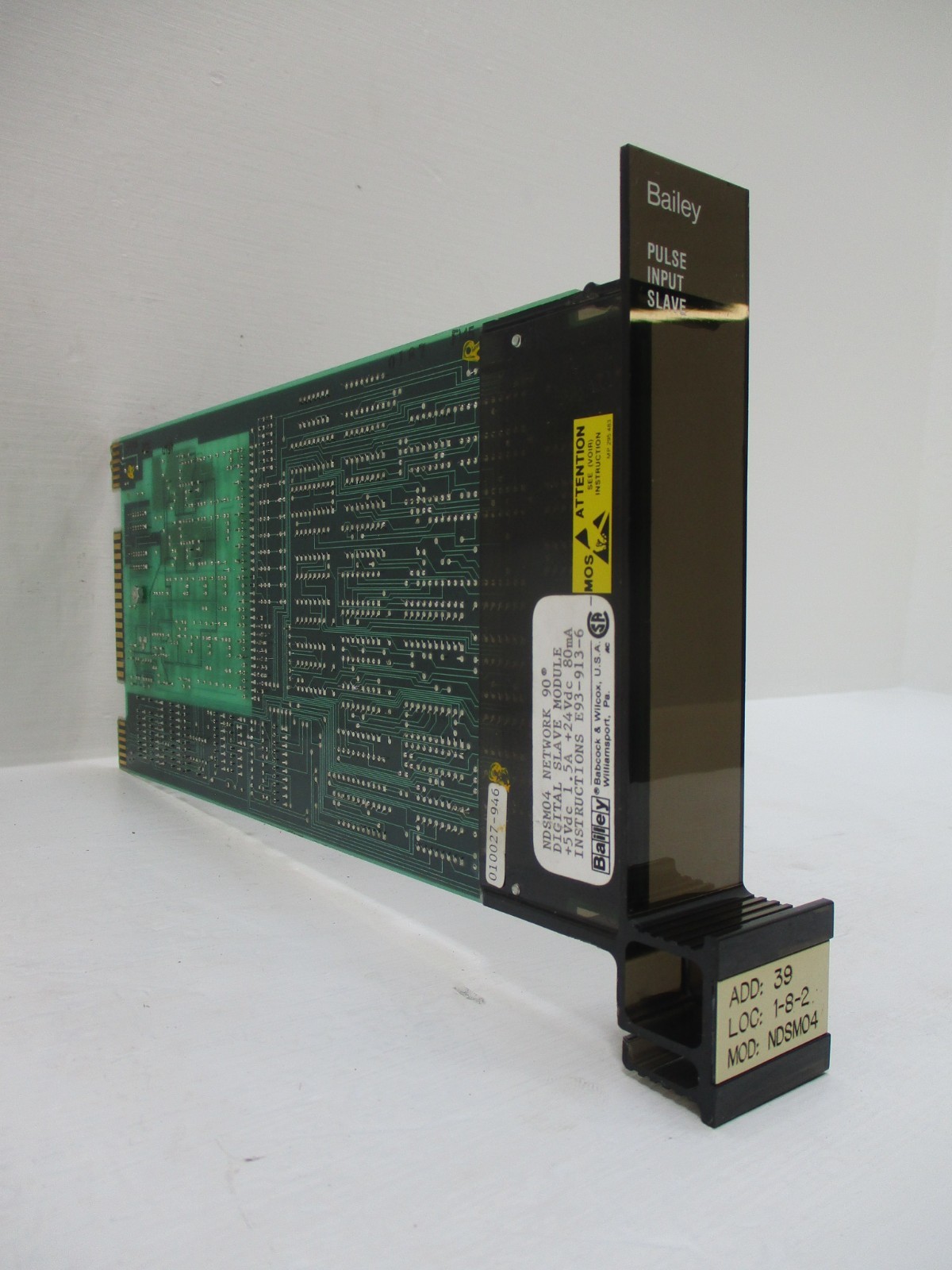 Bailey NDSM04 Network 90 Digital Pulse Slave Input Module PLC ABB infi90
