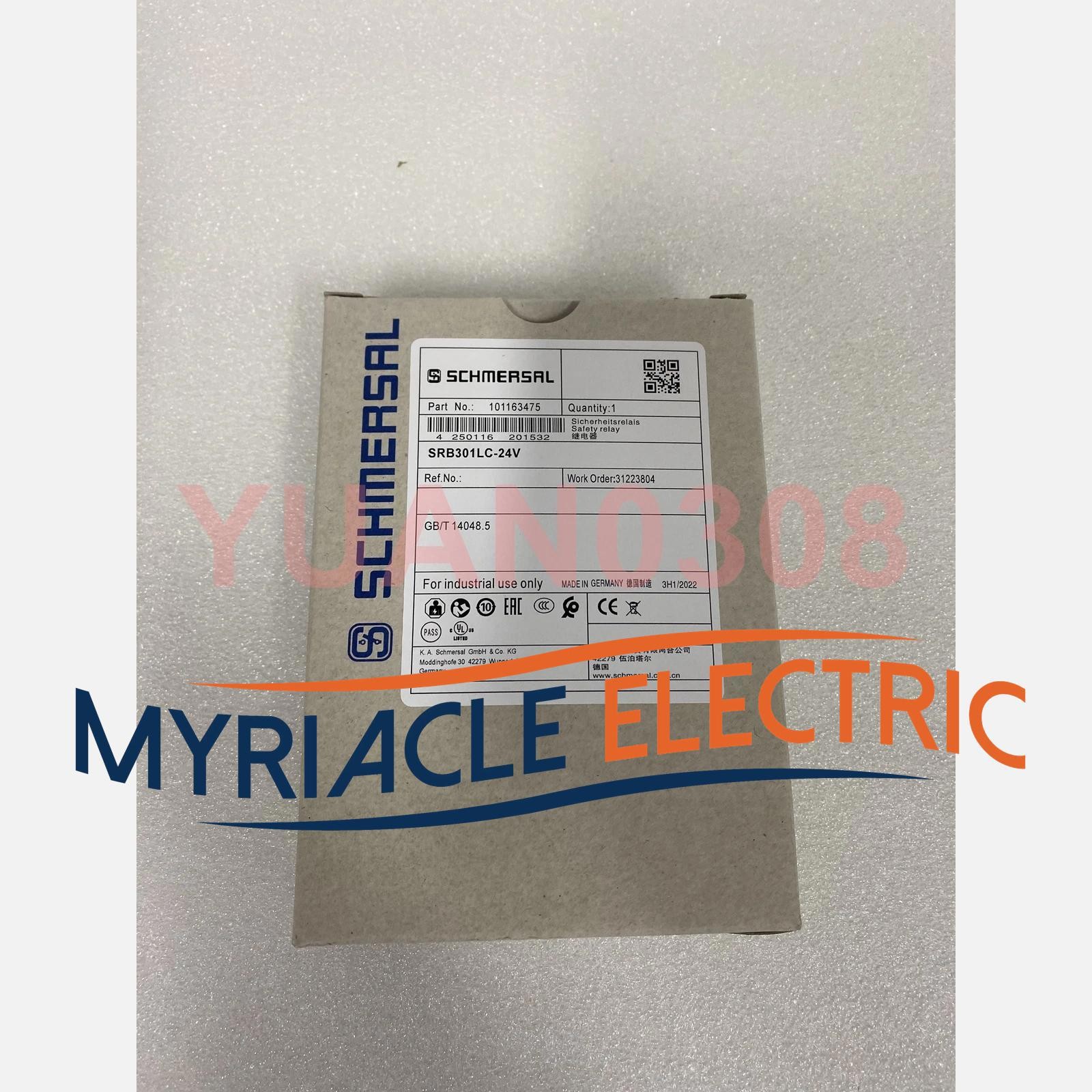 NEW SCHMERSAL?SRB301LC-24V relay DHL Fast delivery