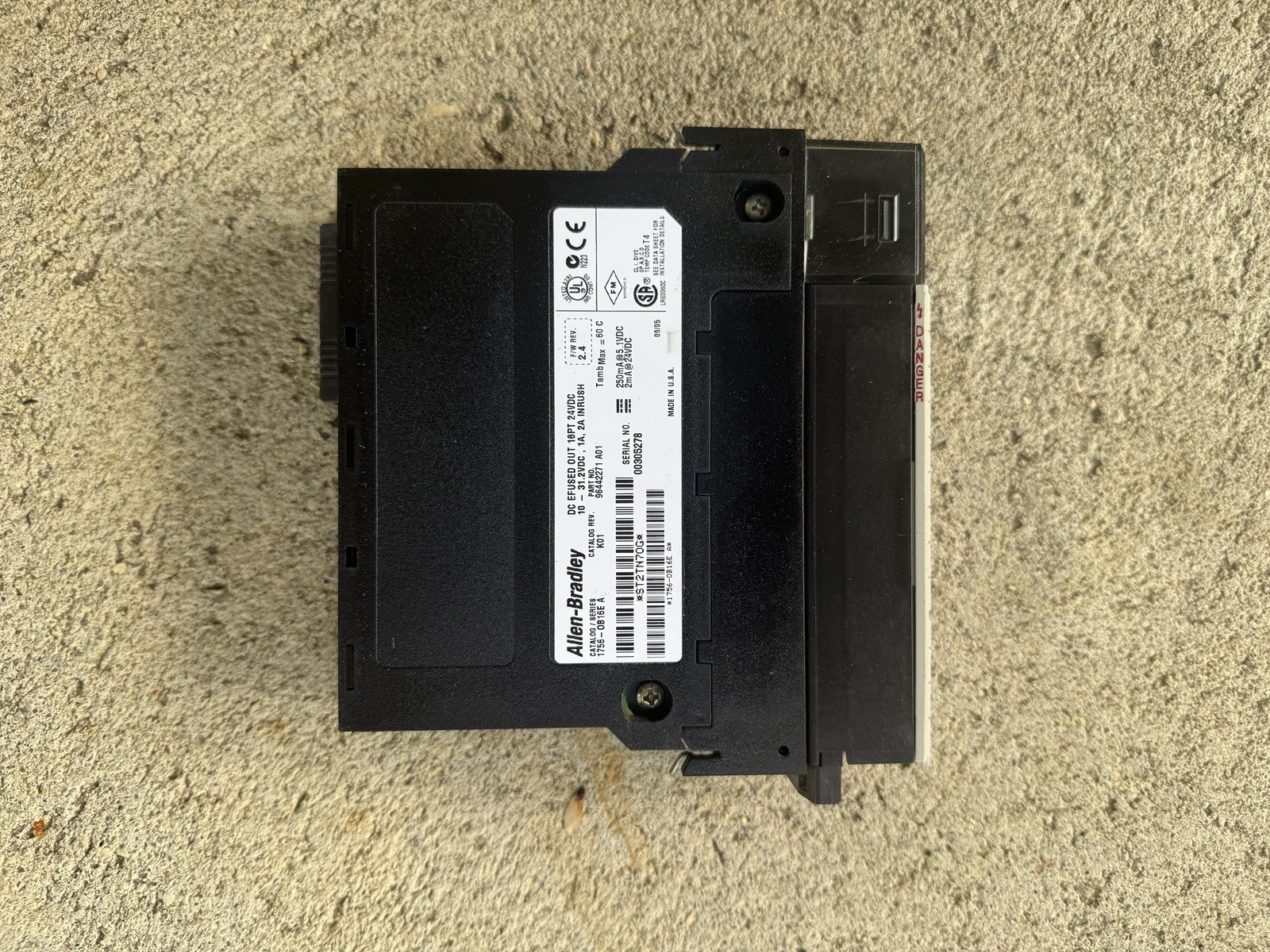 Allen Bradley ControlLogix PLC Power Supply Input/ Output Modules
