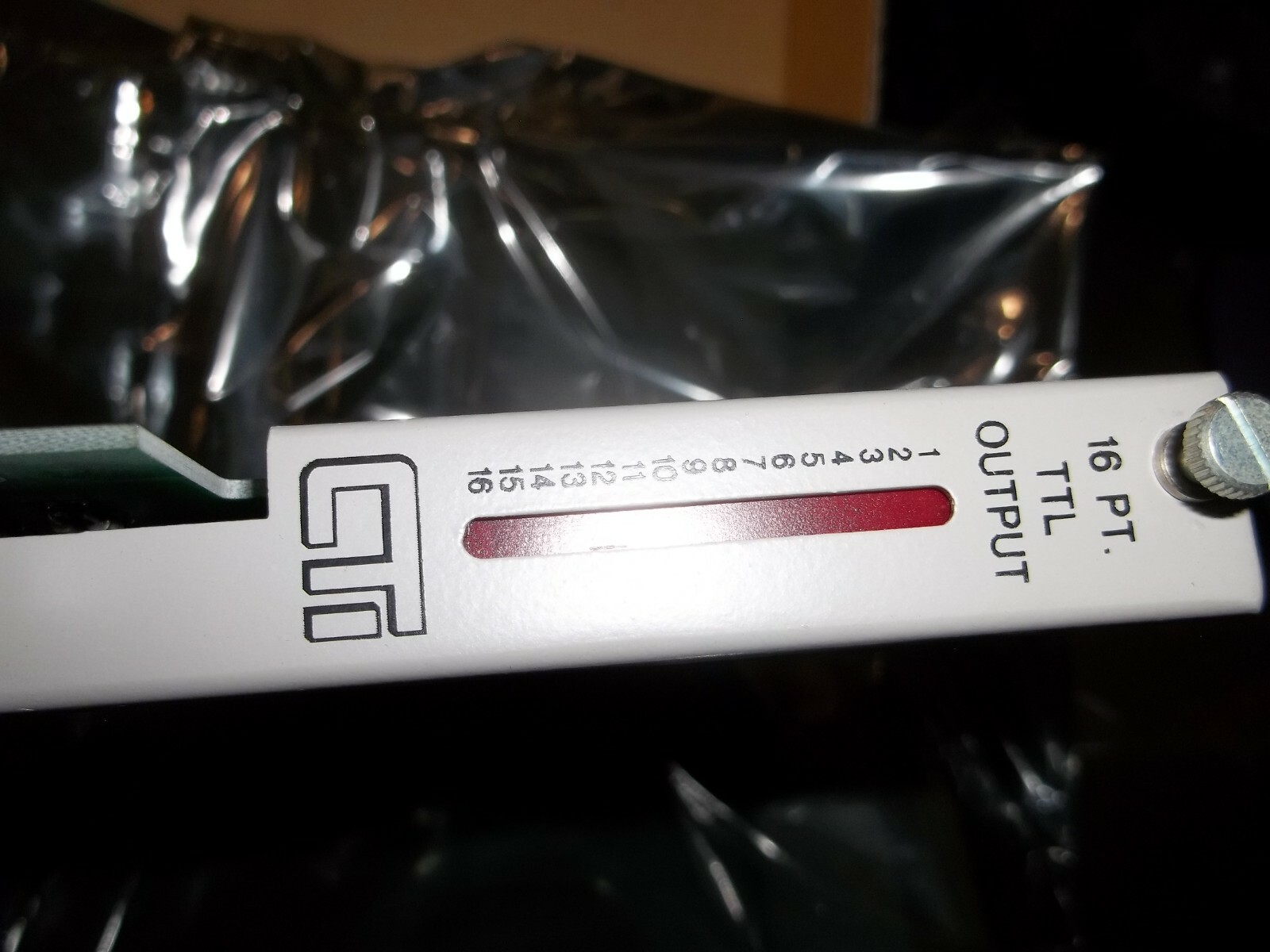 CONTROL TECHNOLOGY CTI TTL 901C-2595 16 PT. OUTPUT MODULE (E1)