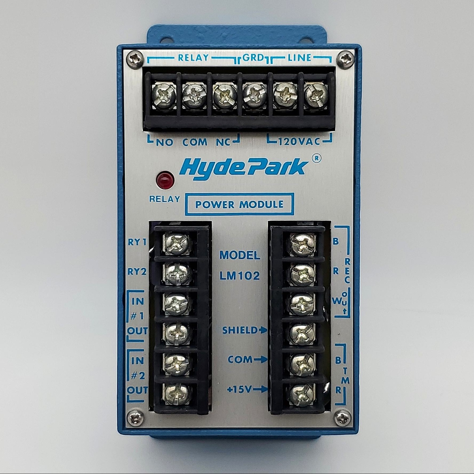 Hyde Park LM102 Power Module 105-130 VAC 50/60Hz 150mA 6W 6 mS ON 4 mS Off