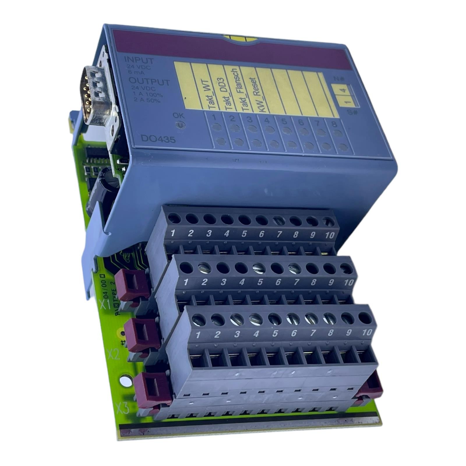 B&R 7DO435.7 Digital Output Module Inp.24V DC 6A Out.24V DC 1A, 2A Module 7DO43