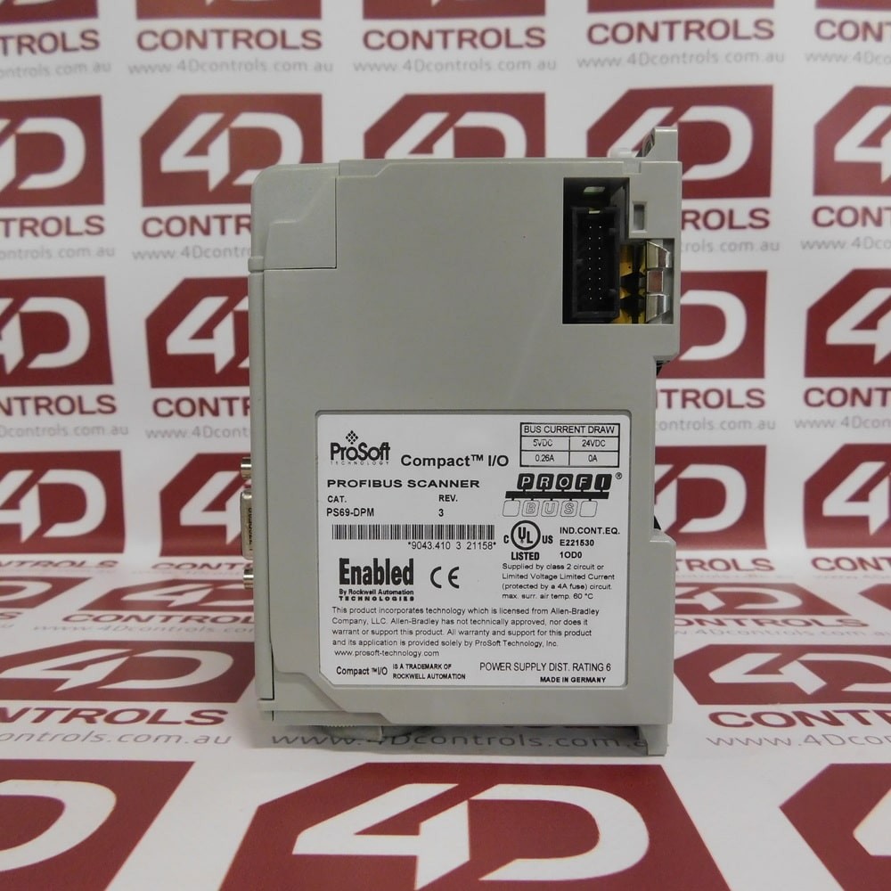 PS69-DPM | ProSoft | Profibus, Master Communication Module, DP-V1, Used (UPP)