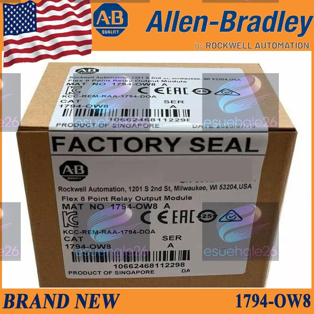1794-OW8 NEW PLC New Sealed AB PLC Output Module 1794-OW8 SER A REE SHIP