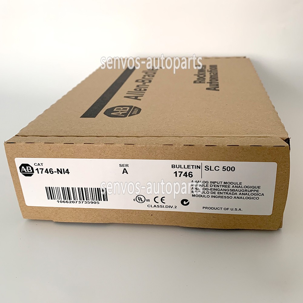 AB 1746-NI4 Allen-Bradley SerA SLC 500 Input Modele 1746NI4 New Factory Sealed