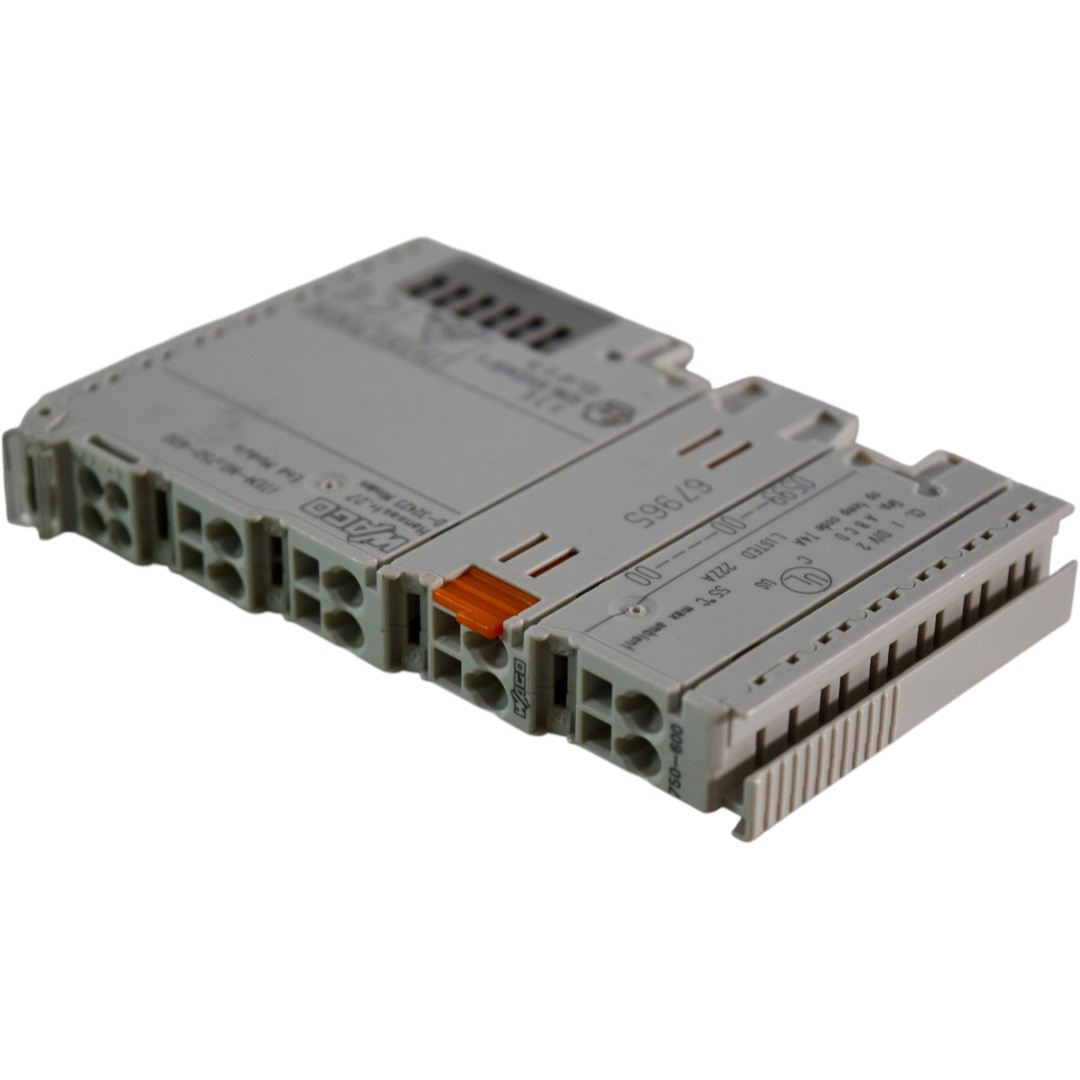 WAGO 750-600 End Module 750 Series I/O PLC Terminal DIN Rail