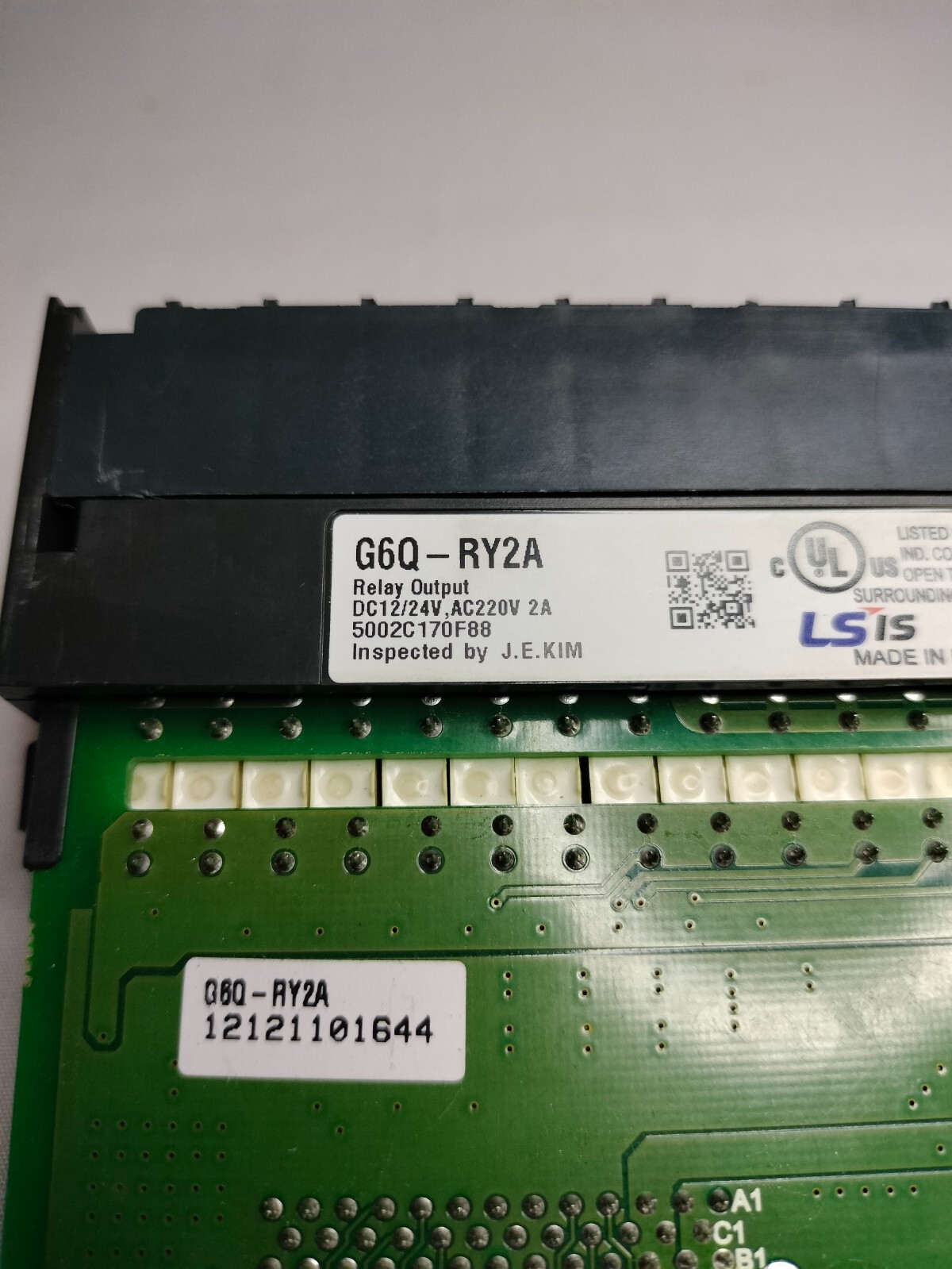 LS G6Q-RY2A G6QRY2A Relay Output Module Programmable Logic Controller