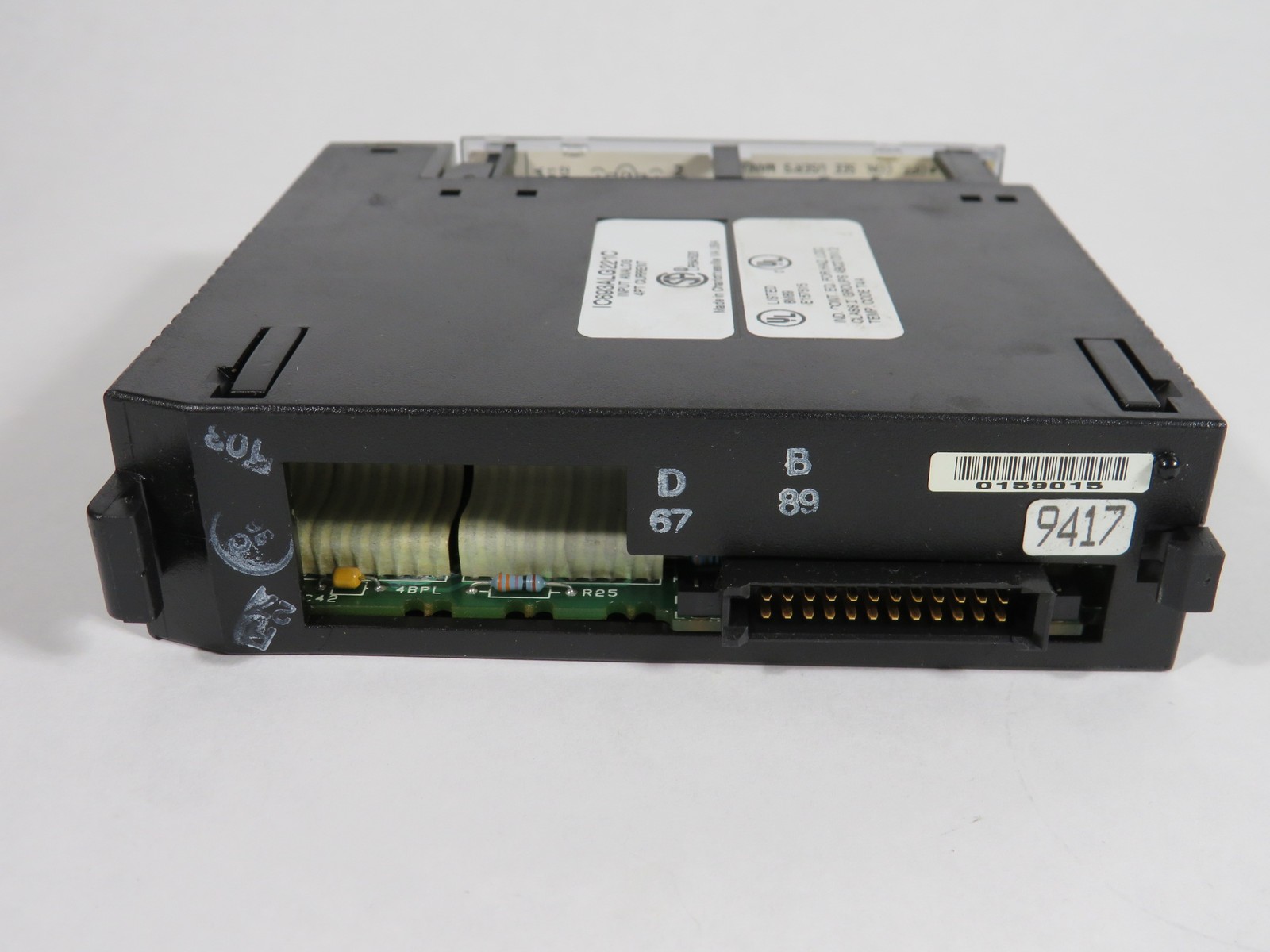 GE Fanuc IC693ALG221C Analog Input Module 4PT Current CRACKED USED