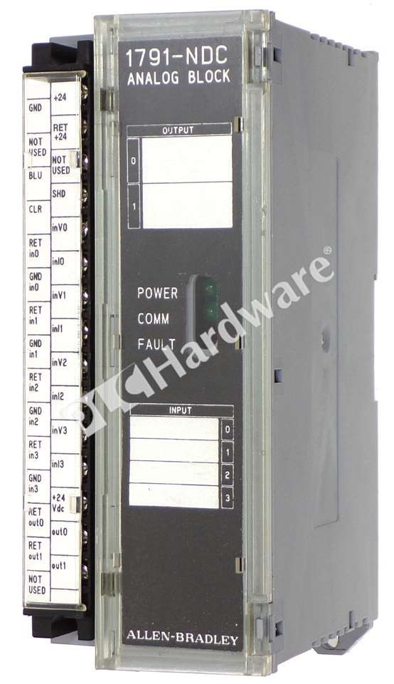 Allen Bradley 1791-NDC /A Block I/O Analog 4-In/2-Out Combination Module