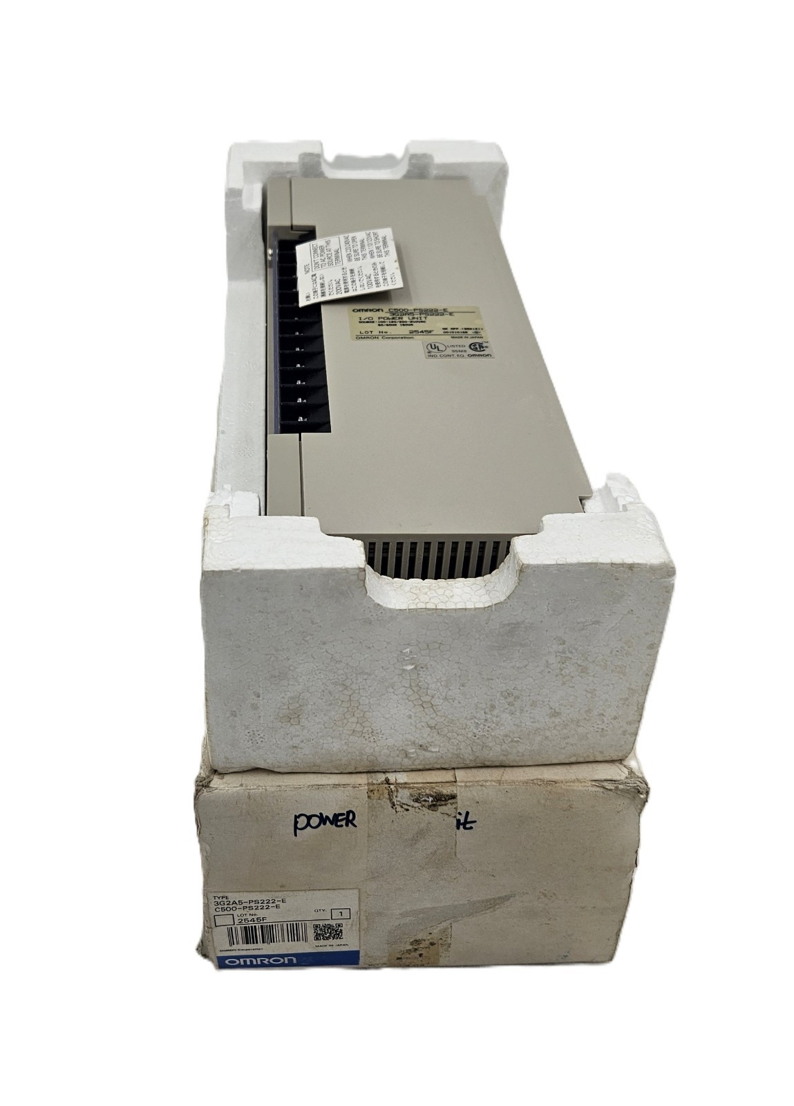 OMRON 3G2A5-PS222-E I/O POWER UNIT C500-PS222-E 240VAC 50/60Hz 150VA [FAST SHIP]