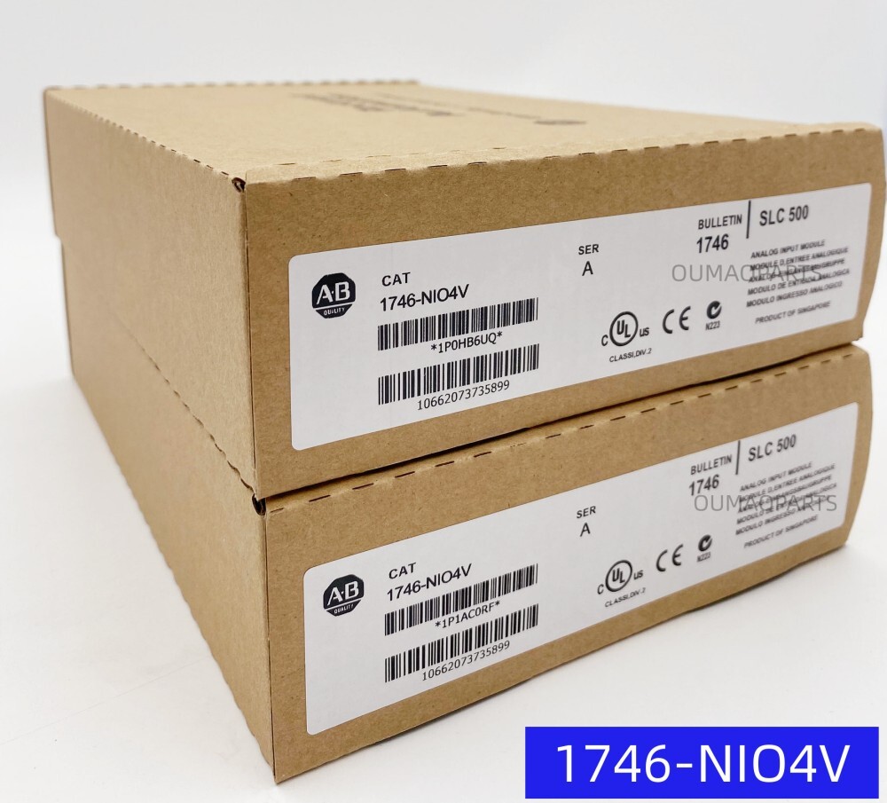 NEW US 1746-NIO4V Series A SLC 500 Analog Module 1746NIO4V 2023 TX STOCK