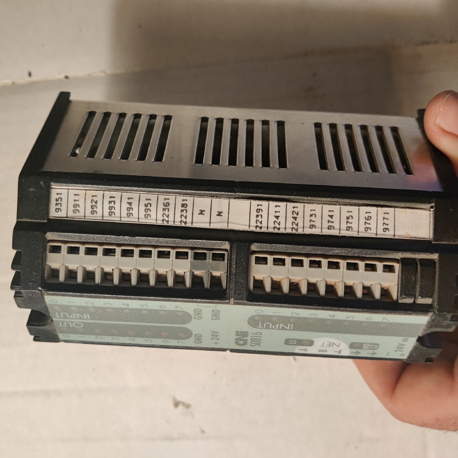 Multicam Input/Output Modules CNI SI816 and SO816