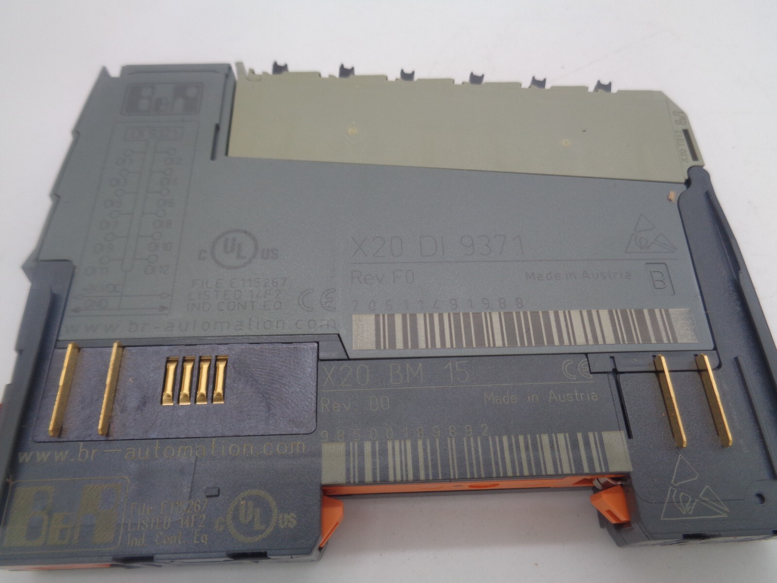 BR AUTOMATION X20-DI 9371 DIGITAL INPUT MODULE