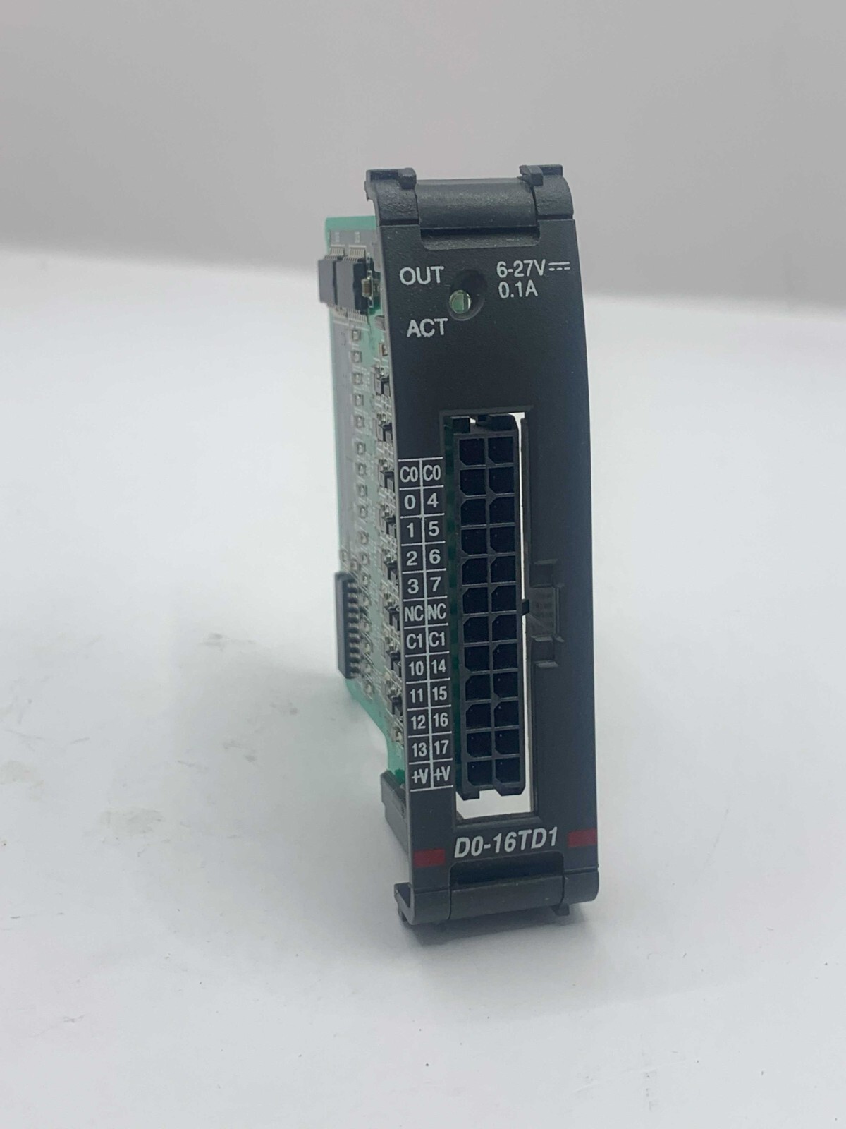 DirectLOGIC D0-16TD1 – DL05/06 discrete output module, 16-point, 6-24 VDC