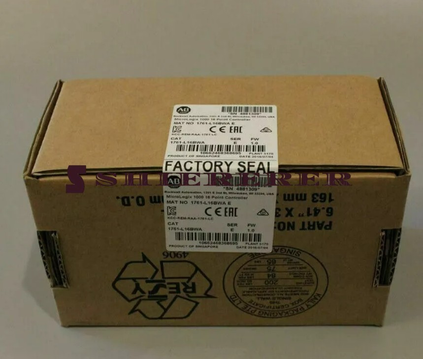New Allen Bradley 1761-L16BWA Free Shipping New in Box New Factory Sealed Ser E