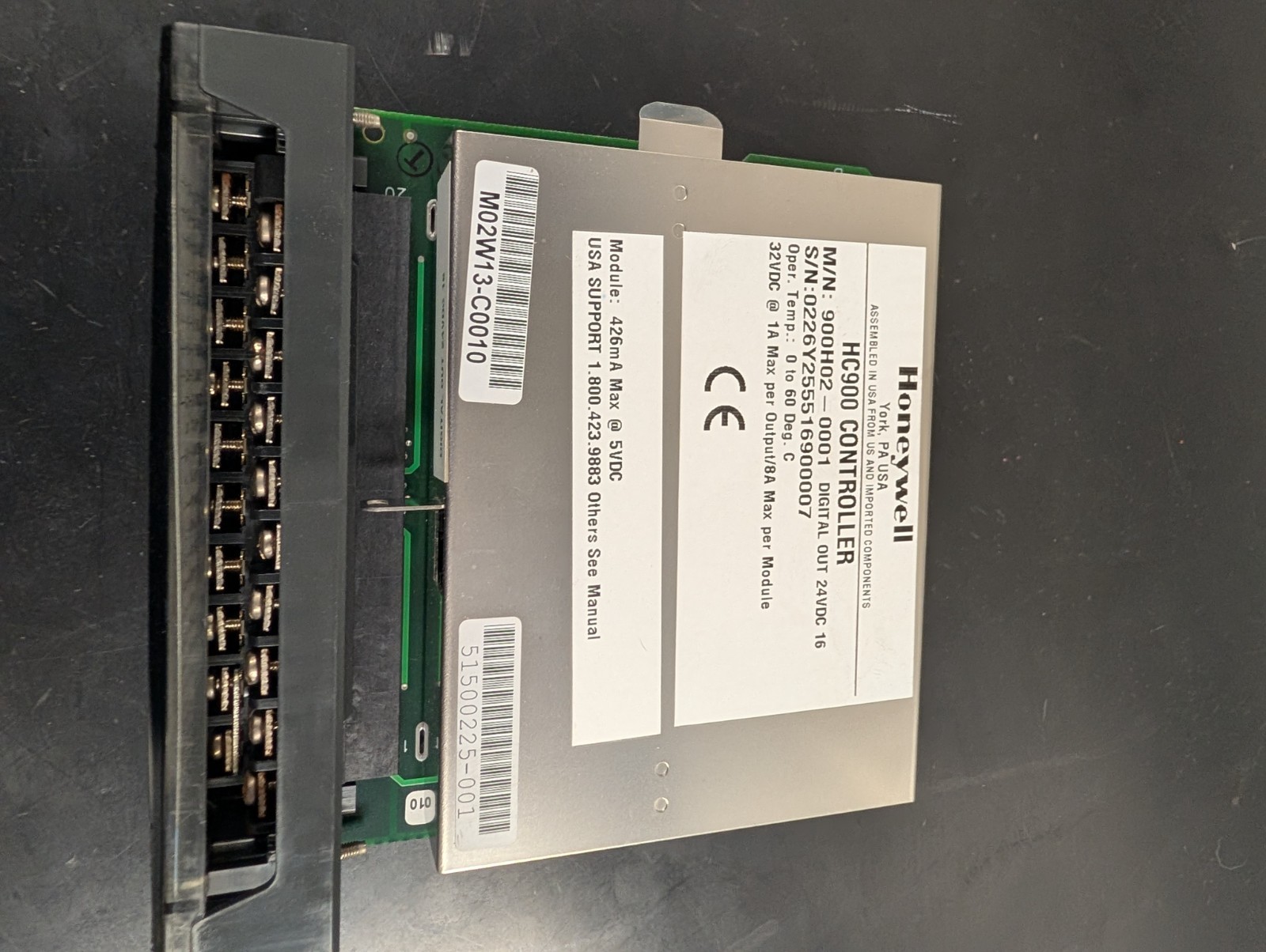 Honeywell HC900 PLC Digital Input 900H02-0001 DI 24VDC 16 Channels