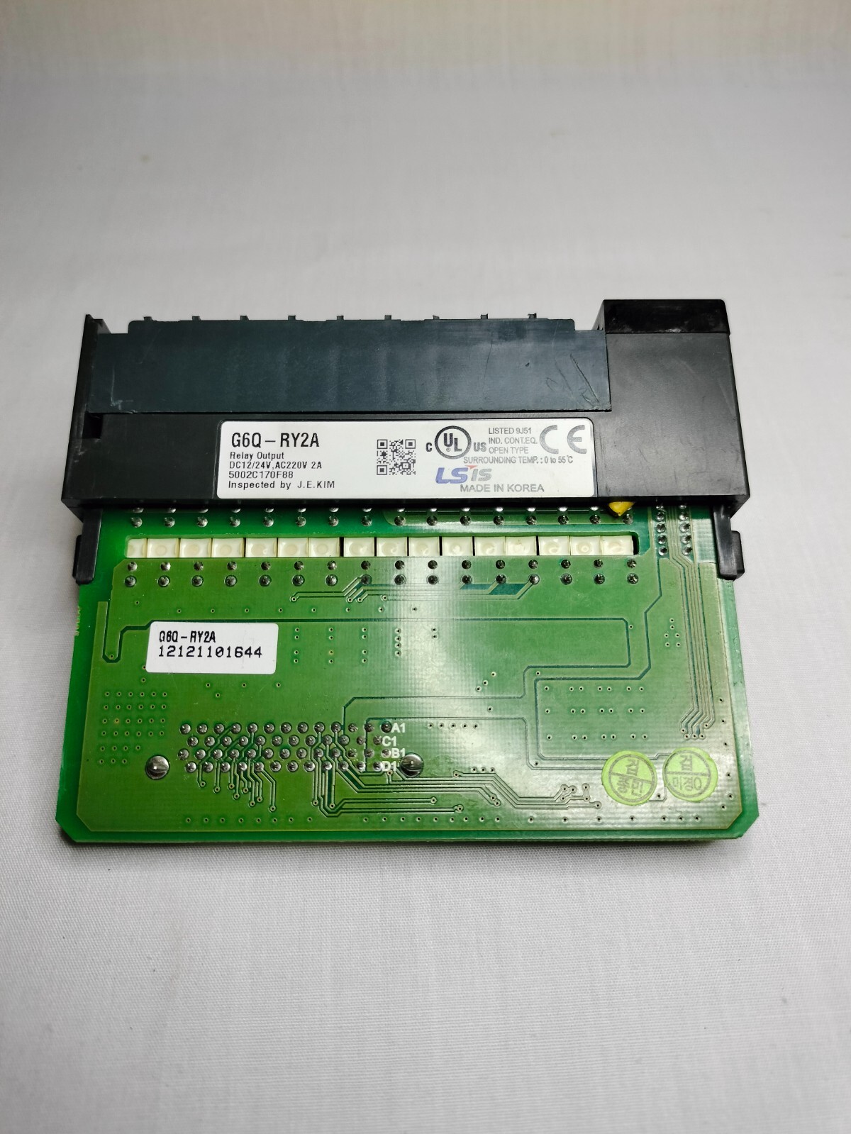 LS G6Q-RY2A G6QRY2A Relay Output Module Programmable Logic Controller
