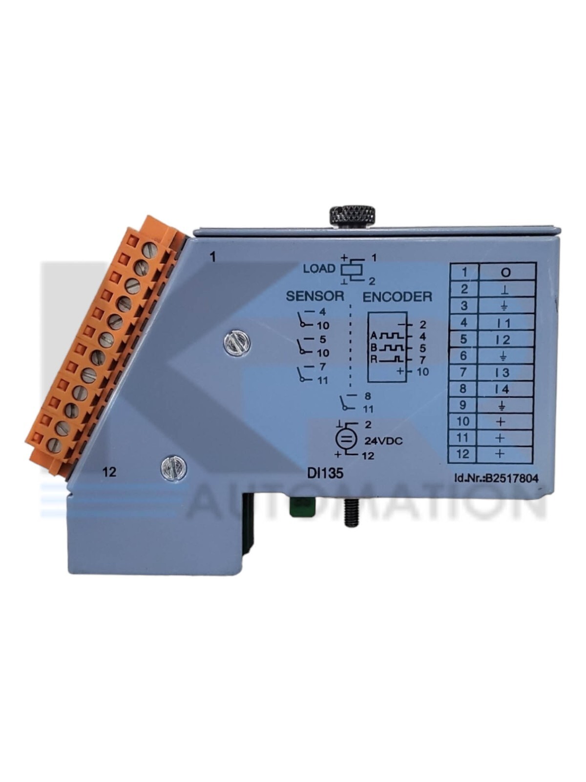 B&R Automation 7DI135.70 DI135 Digital Input Module 4-Inputs 24VDC 8mA 50kHz