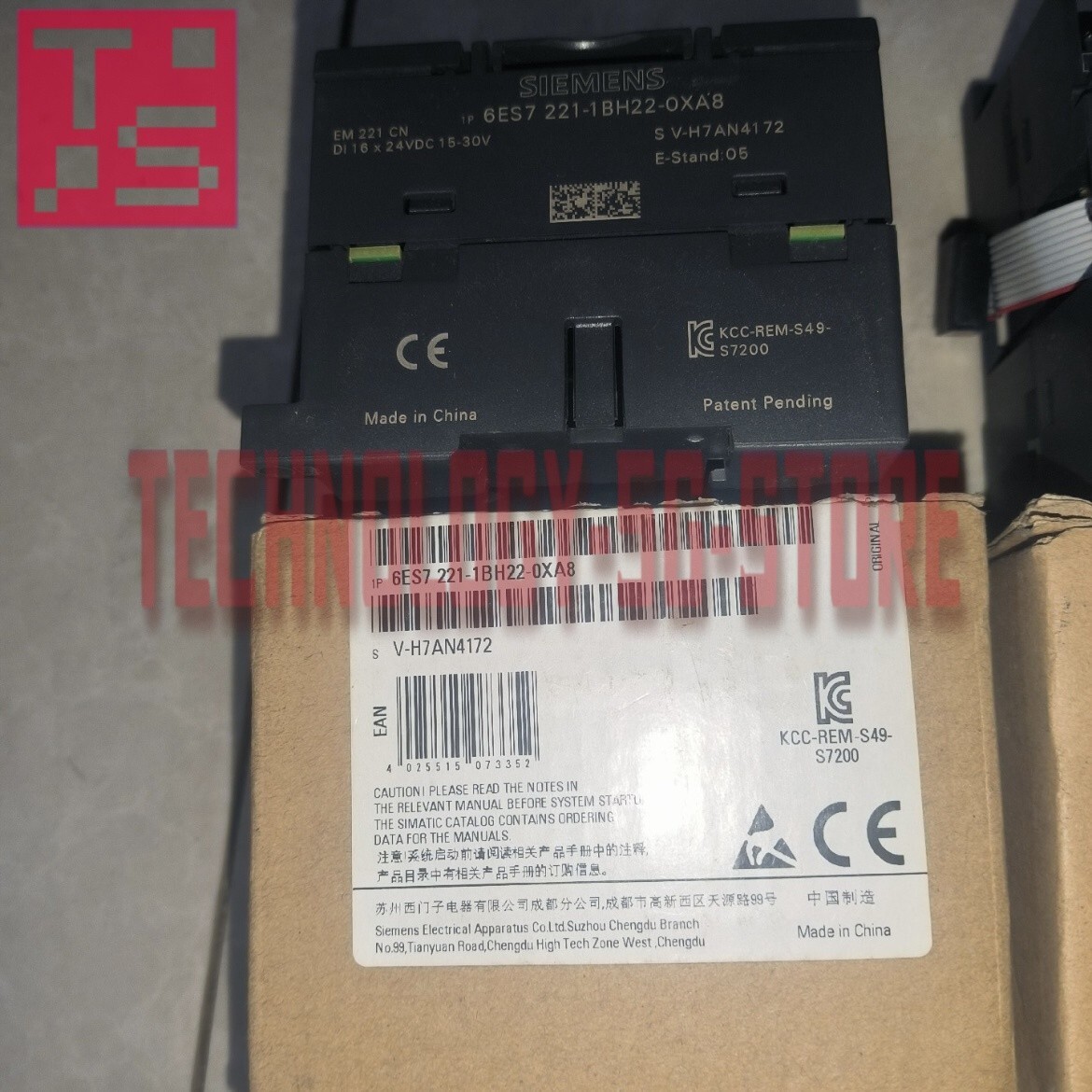 Siemens 6ES7221-1BH22-0XA8 Digital Input Module# 1pcs New In Box