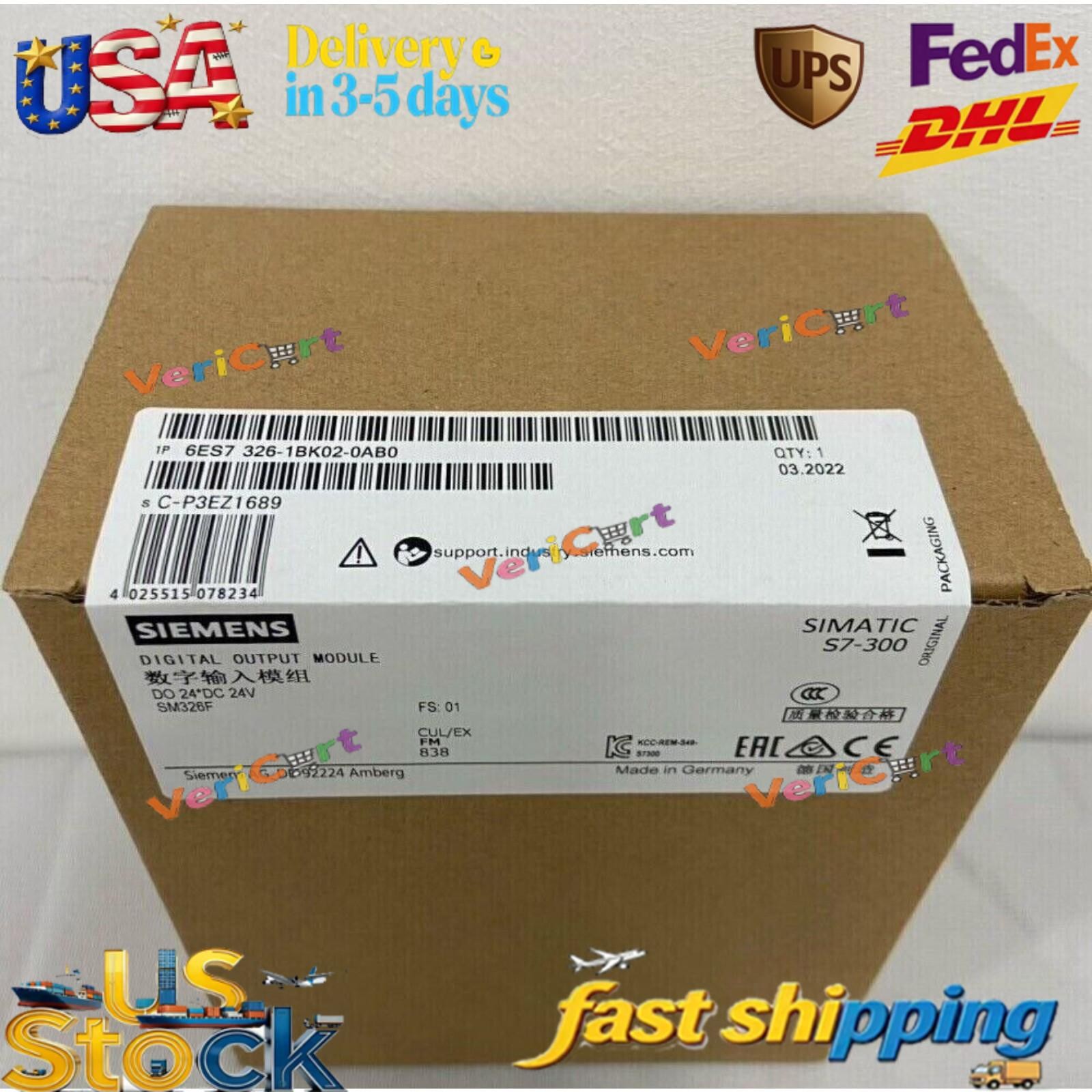 New Siemens SIMATIC Digital input SM 326 6ES7326-1BK02-0AB0 6ES7 326-1BK02-0AB0