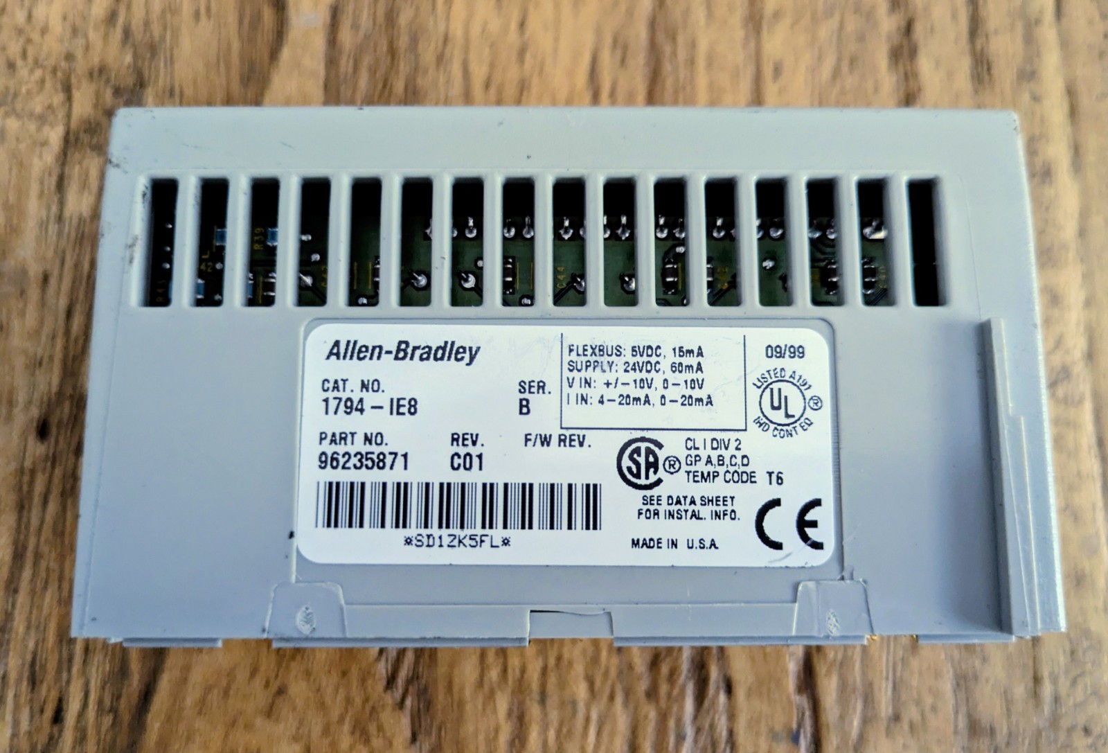 Allen-Bradley 1794-IE8 Flex Analog Input Module