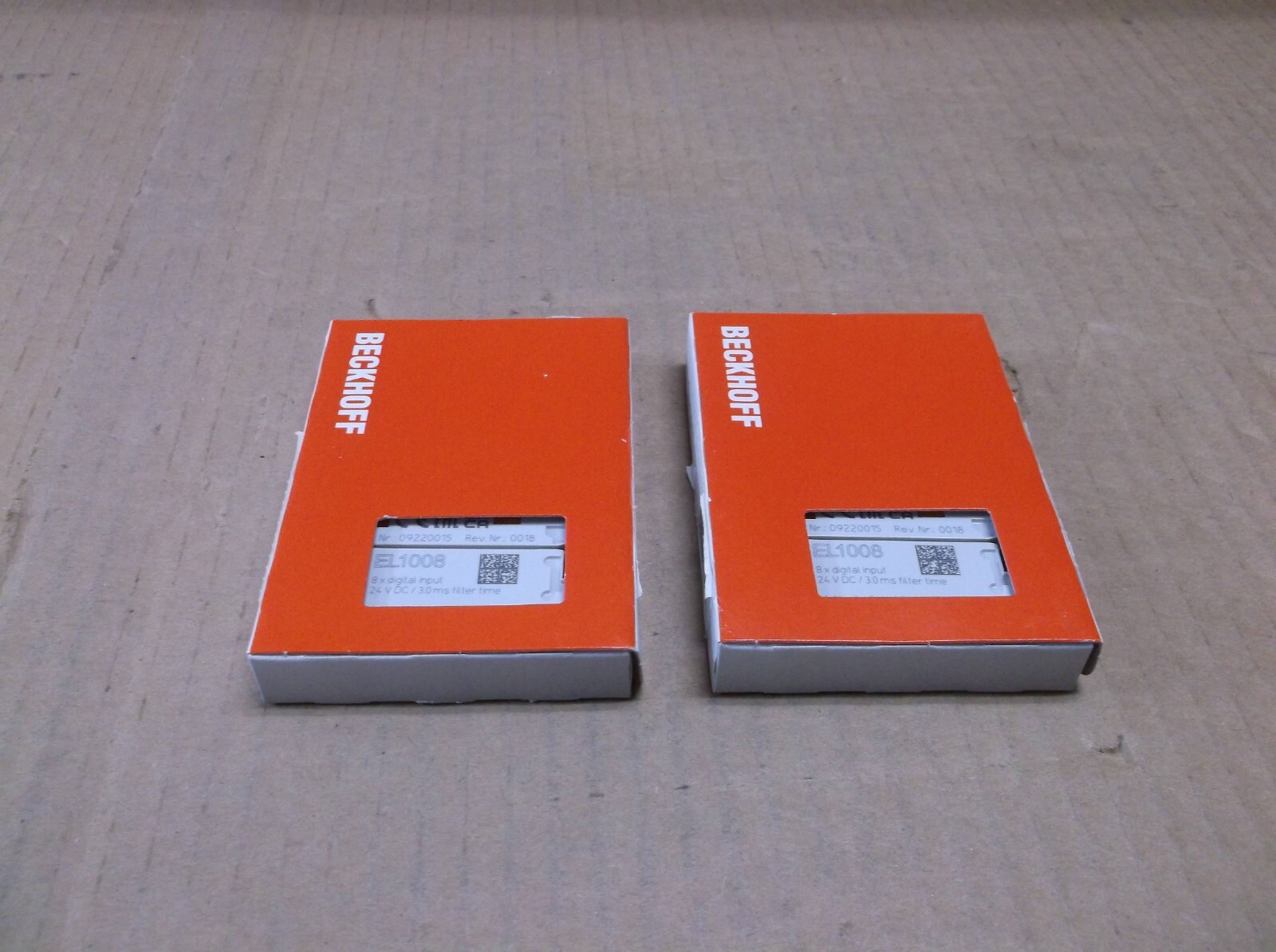 EL1008 Beckhoff NEW In Box PLC Slice I/O EtherCAT 8 Channel Digital Input