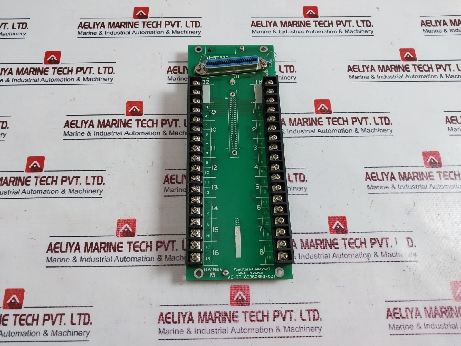 Yamatake-Honeywell 80360693-001 Analog Output Remote Terminal Panel